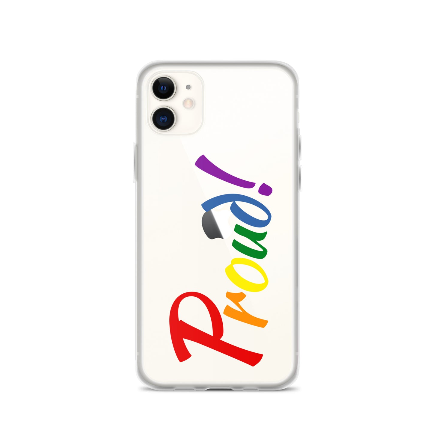 Funda transparente para iPhone® "Proud"