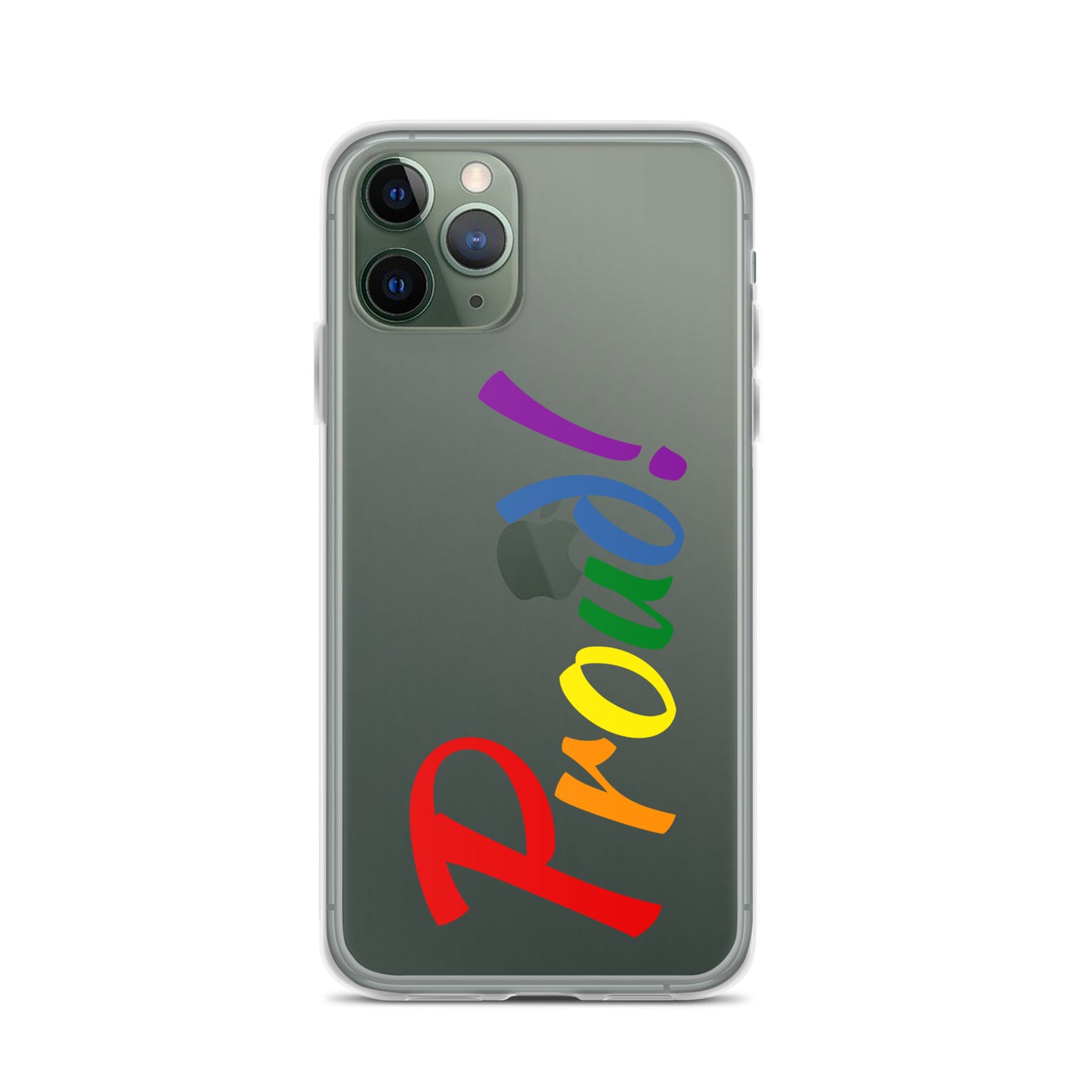 Funda transparente para iPhone® "Proud"