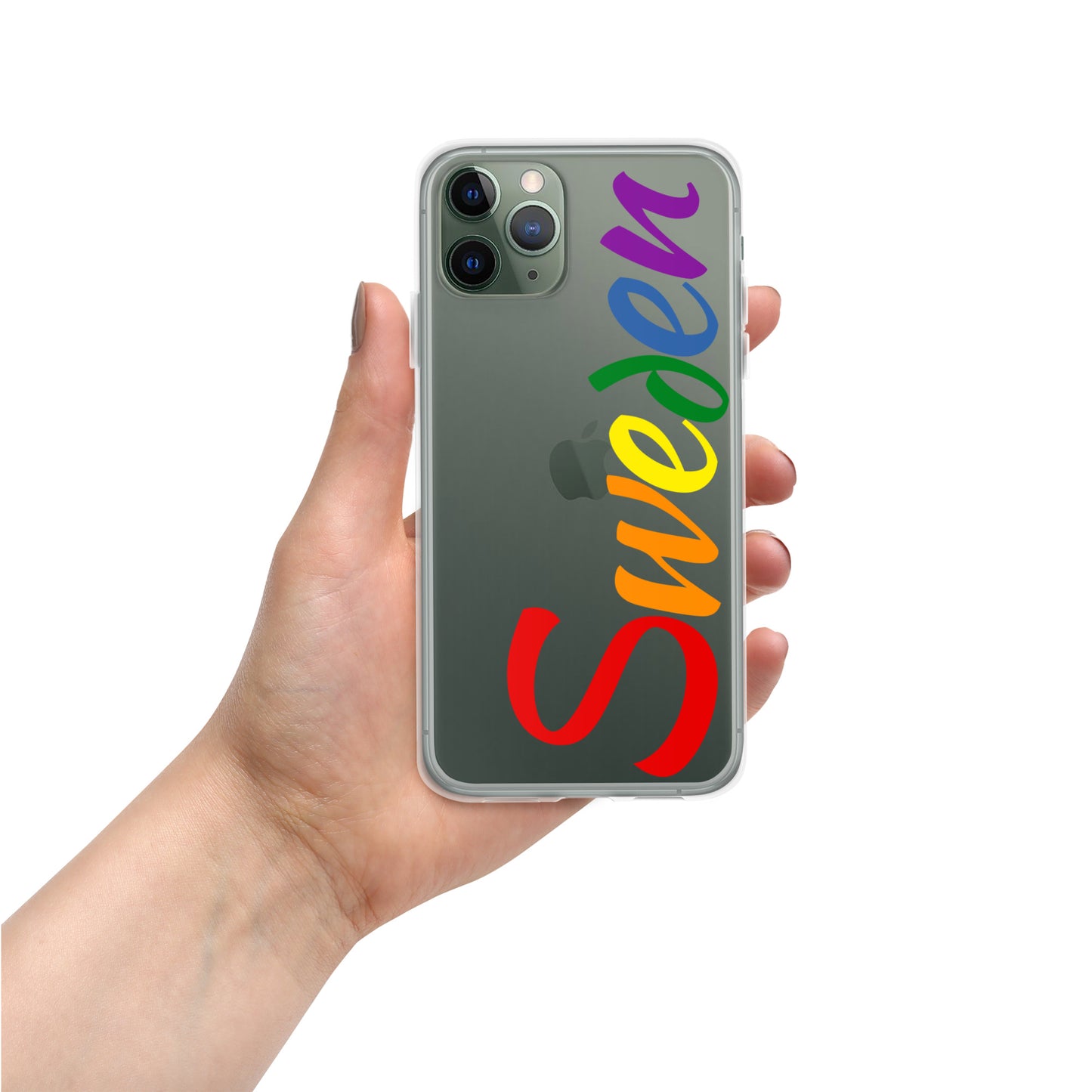 Funda transparente para iPhone® "Sweden"