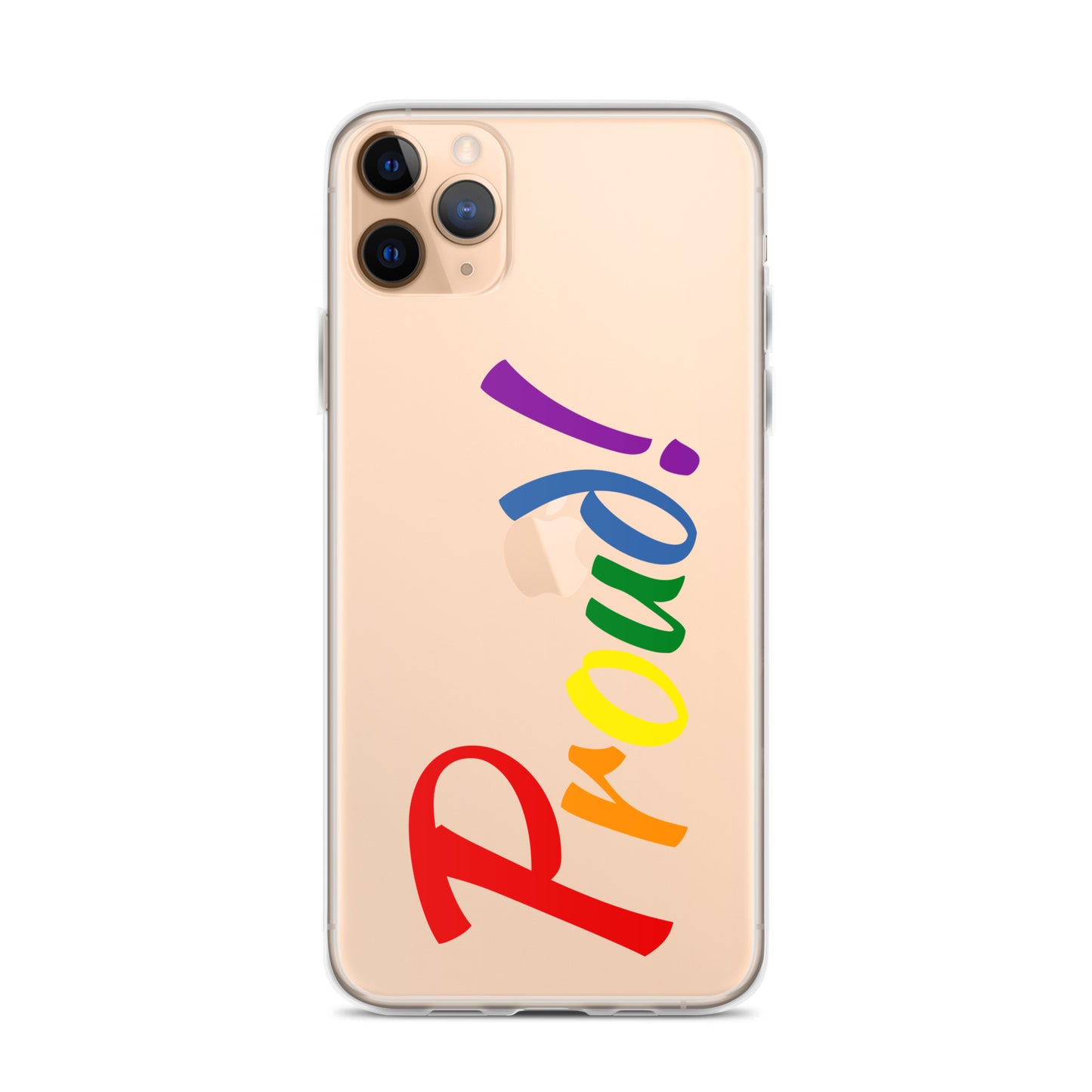 Funda transparente para iPhone® "Proud"