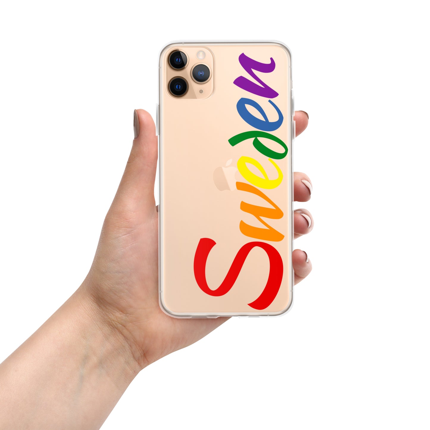 Funda transparente para iPhone® "Sweden"