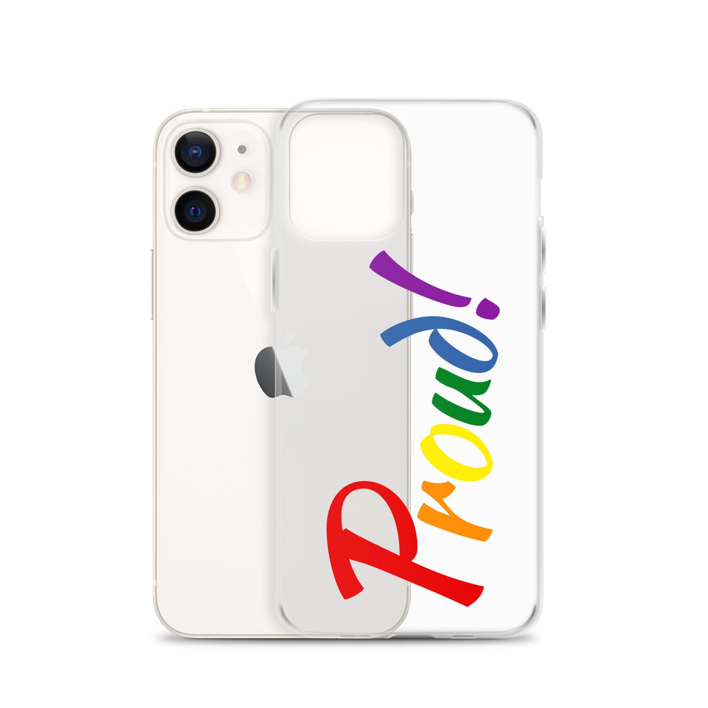 Funda transparente para iPhone® "Proud"