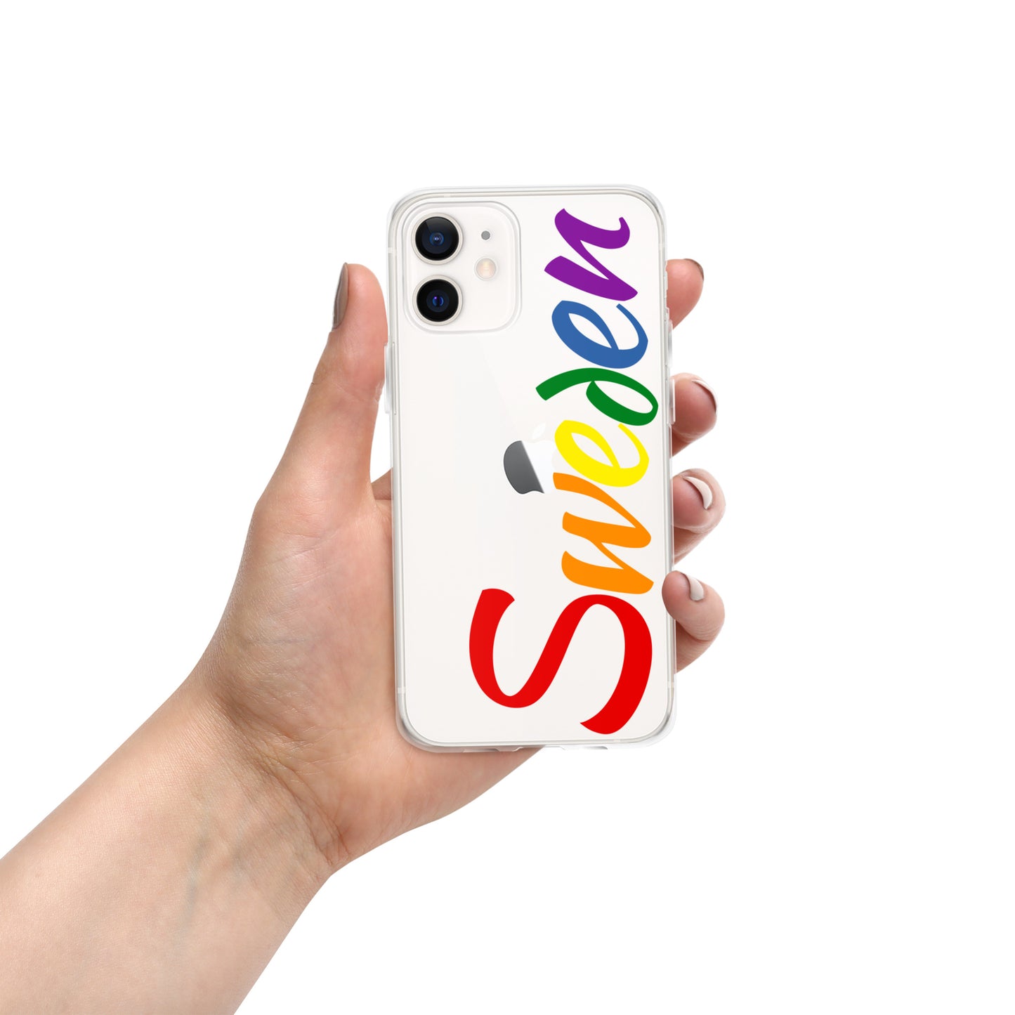 Funda transparente para iPhone® "Sweden"