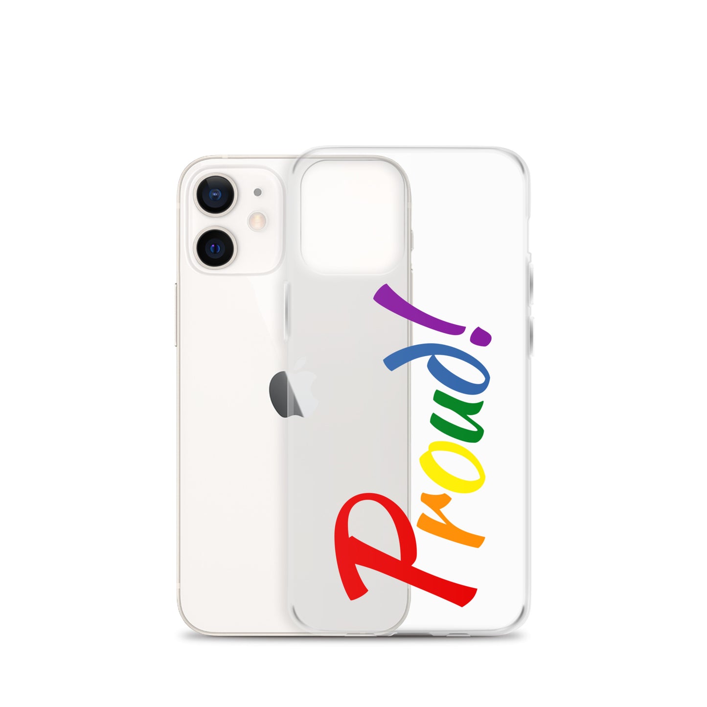Funda transparente para iPhone® "Proud"