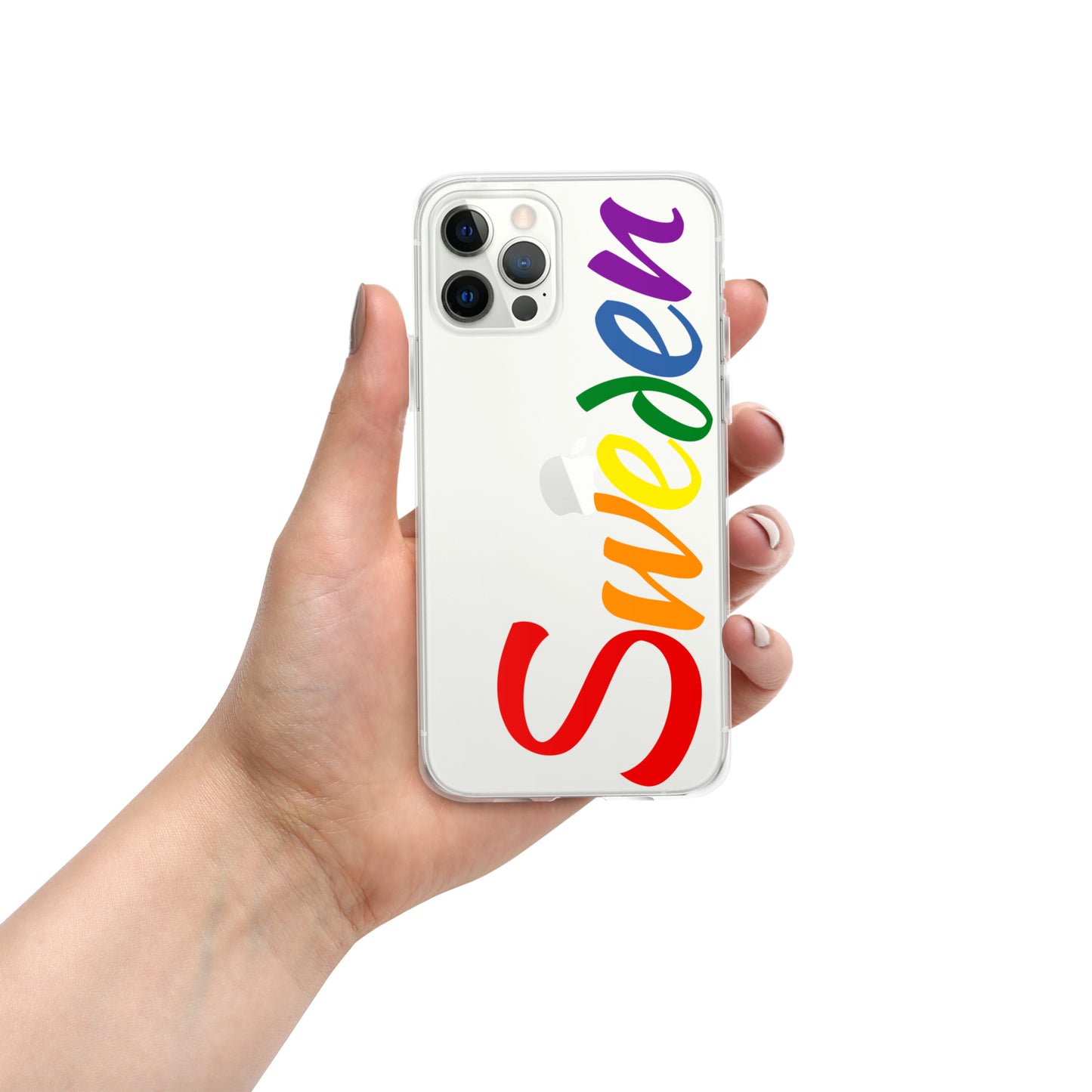 Funda transparente para iPhone® "Sweden"