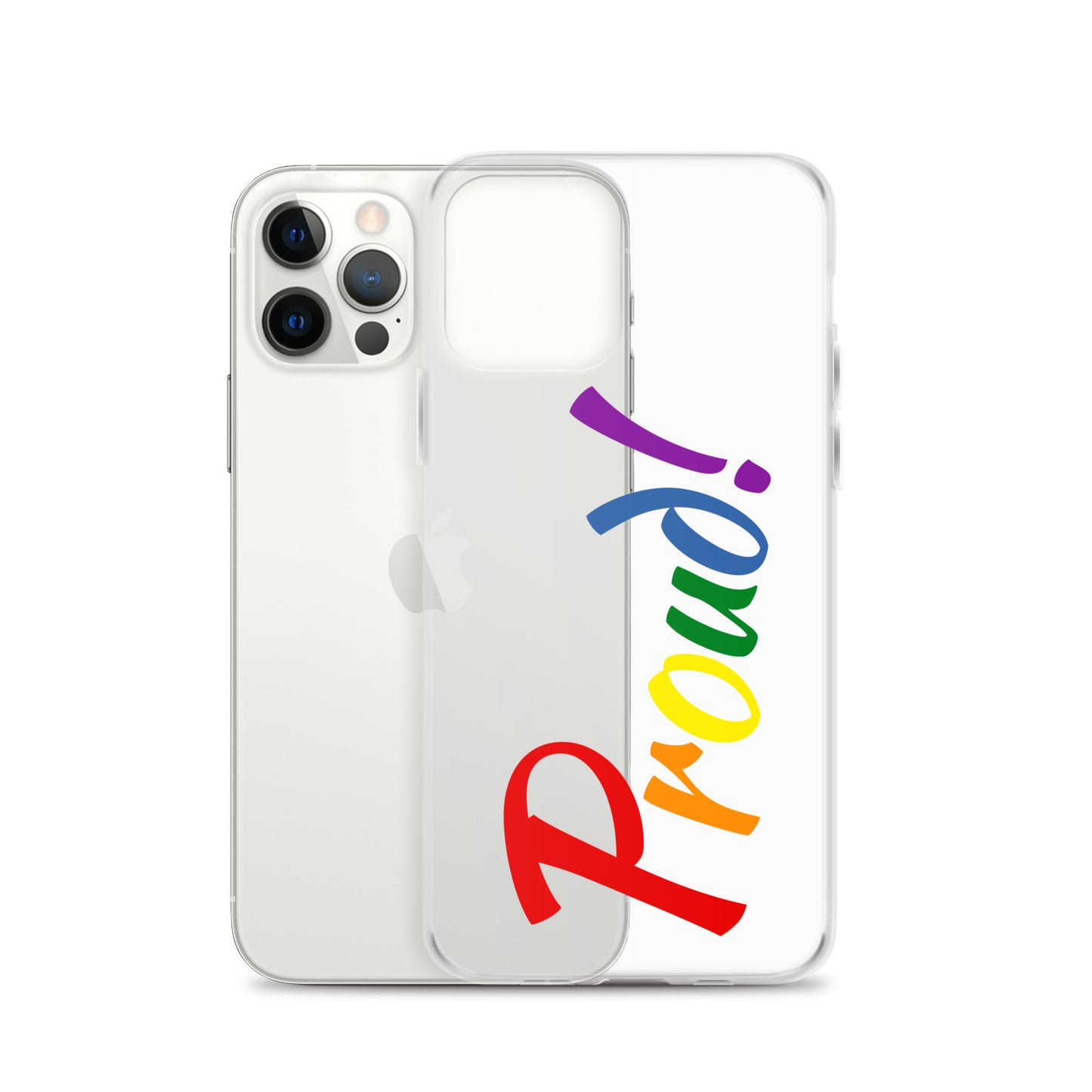 Funda transparente para iPhone® "Proud"