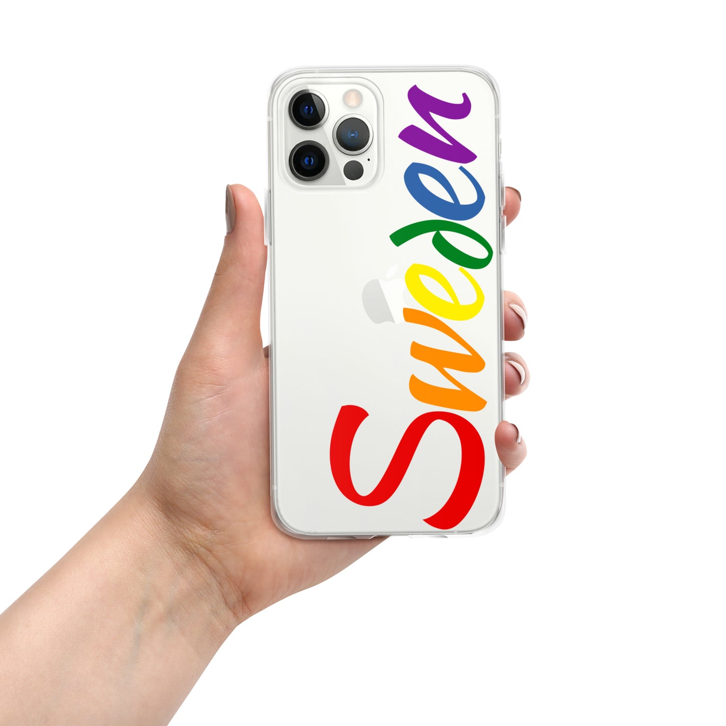 Funda transparente para iPhone® "Sweden"