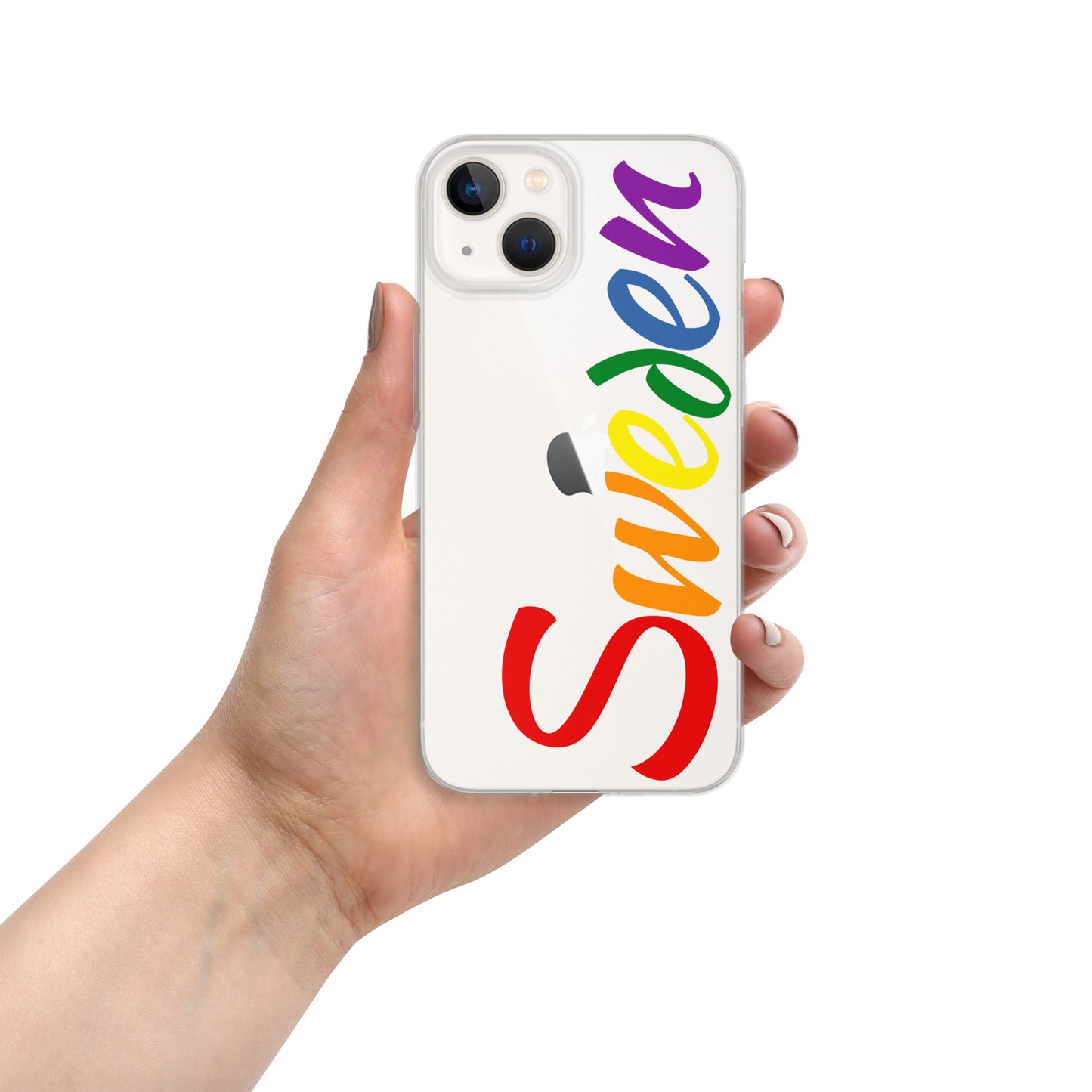 Funda transparente para iPhone® "Sweden"