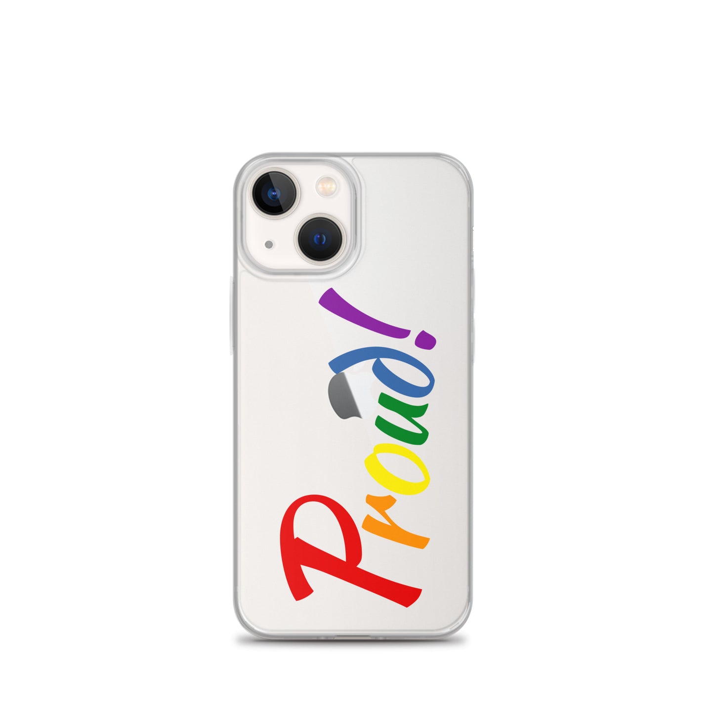 Funda transparente para iPhone® "Proud"