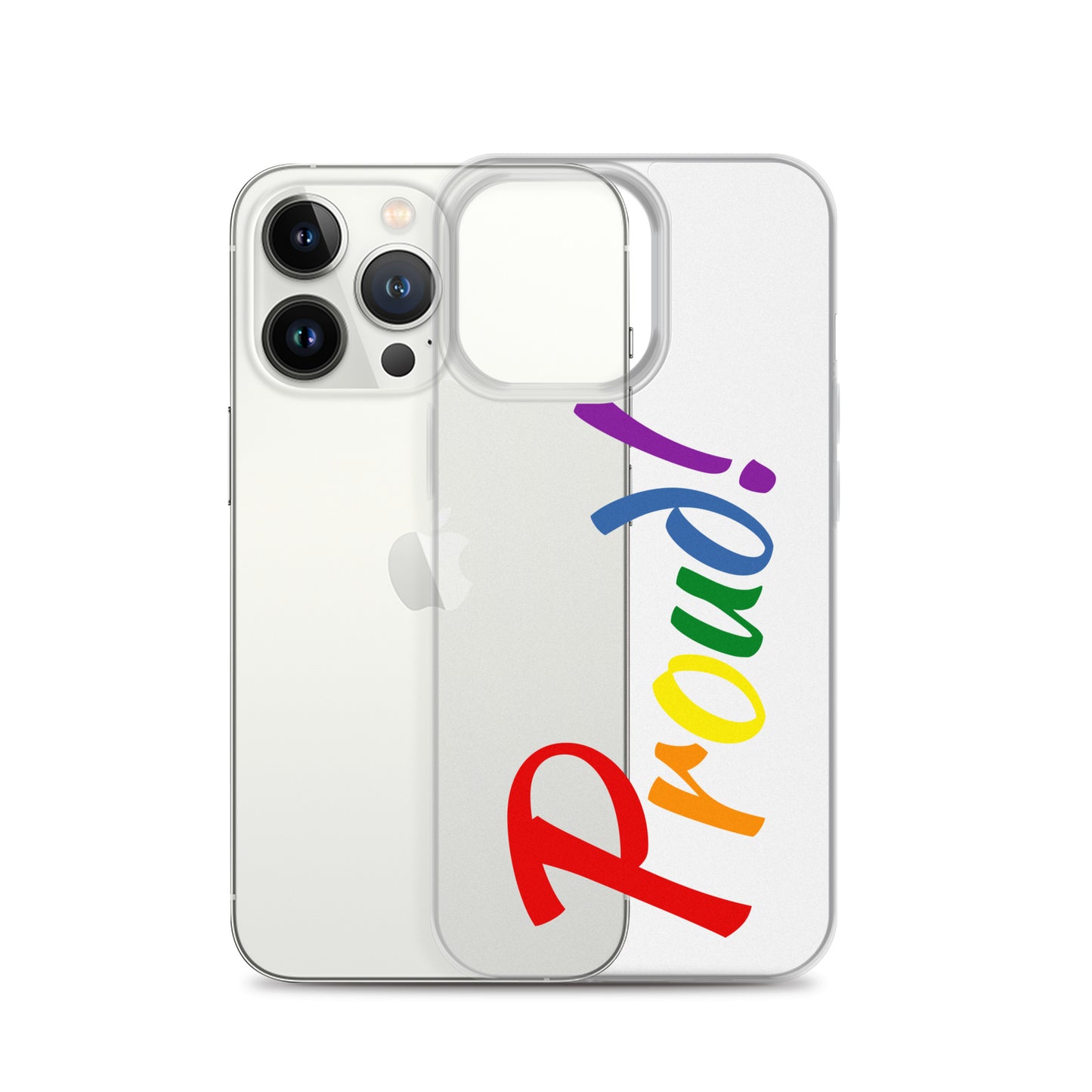 Funda transparente para iPhone® "Proud"