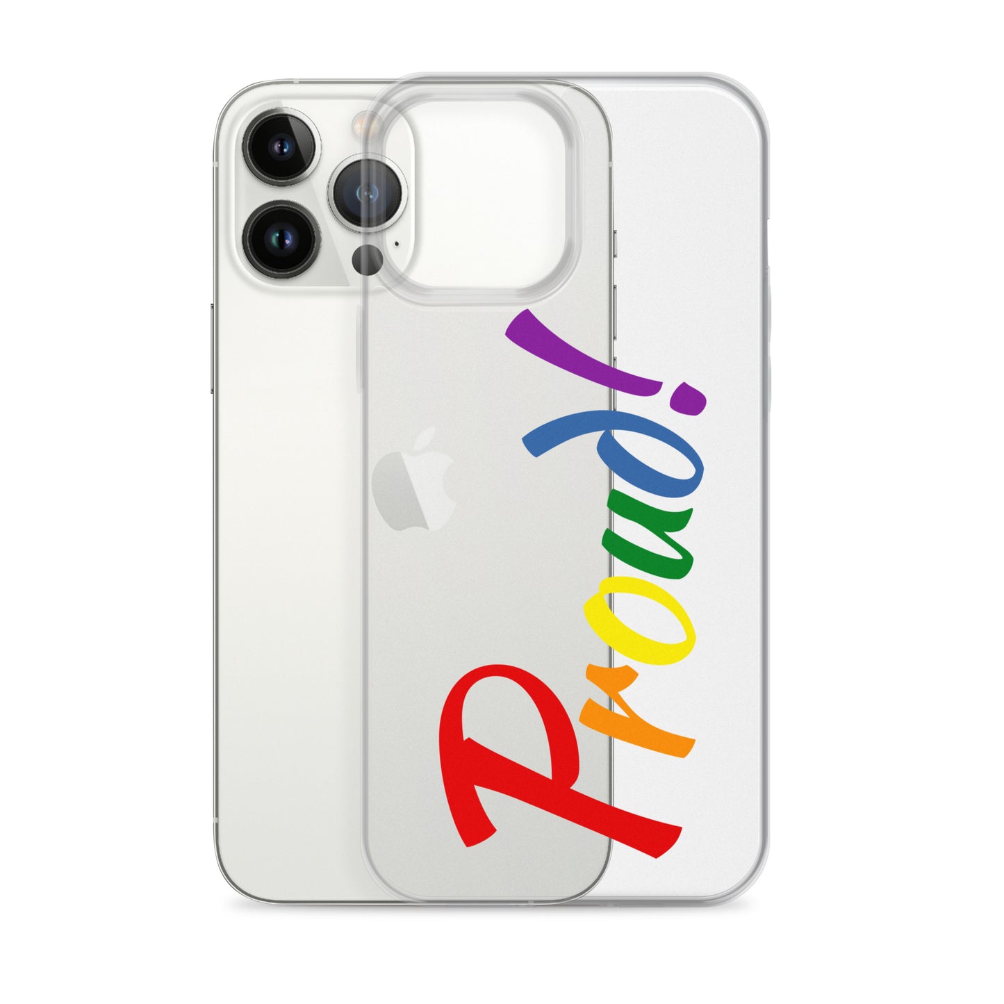 Funda transparente para iPhone® "Proud"