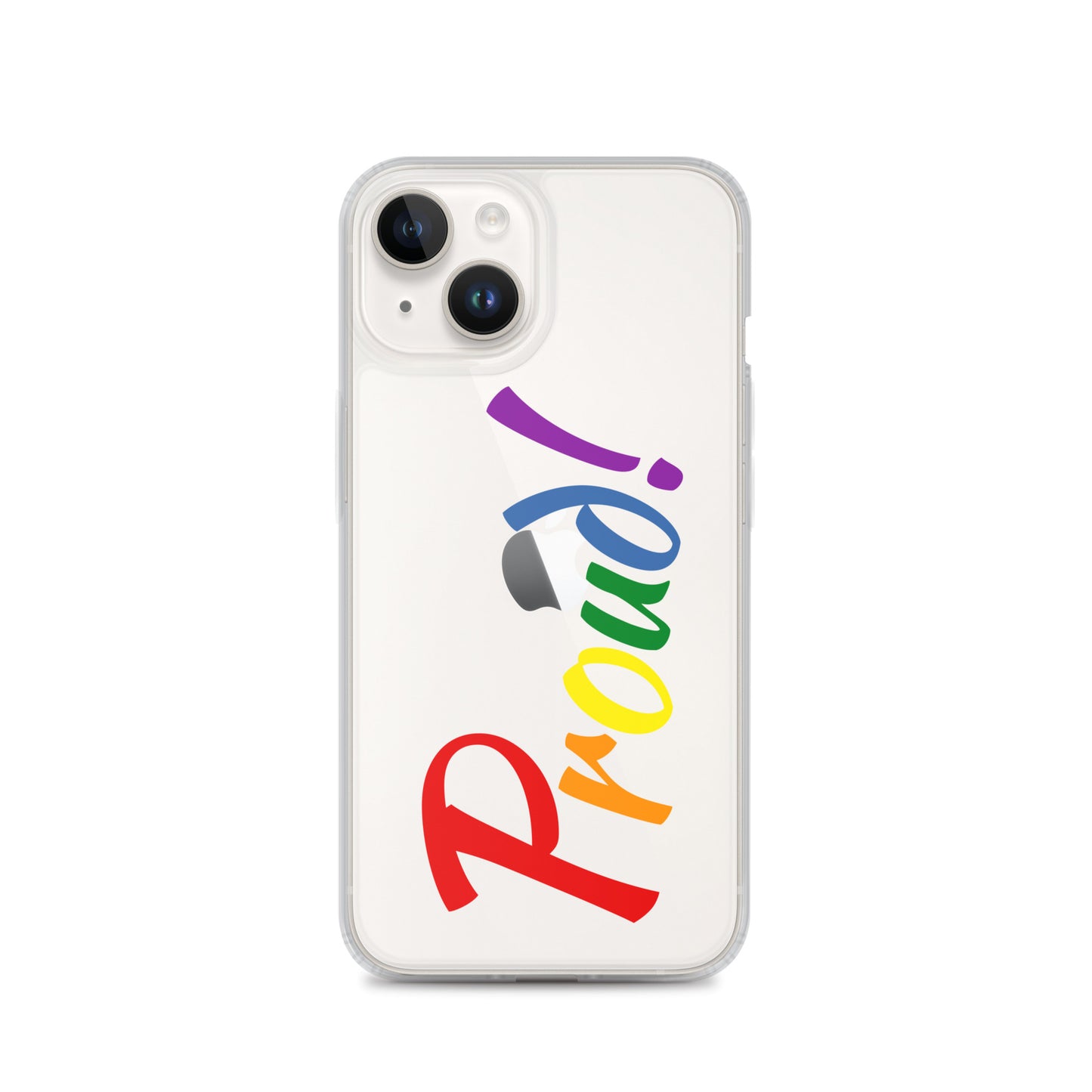 Funda transparente para iPhone® "Proud"