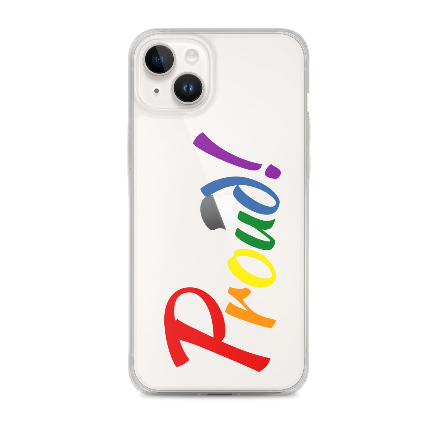 Funda transparente para iPhone® "Proud"