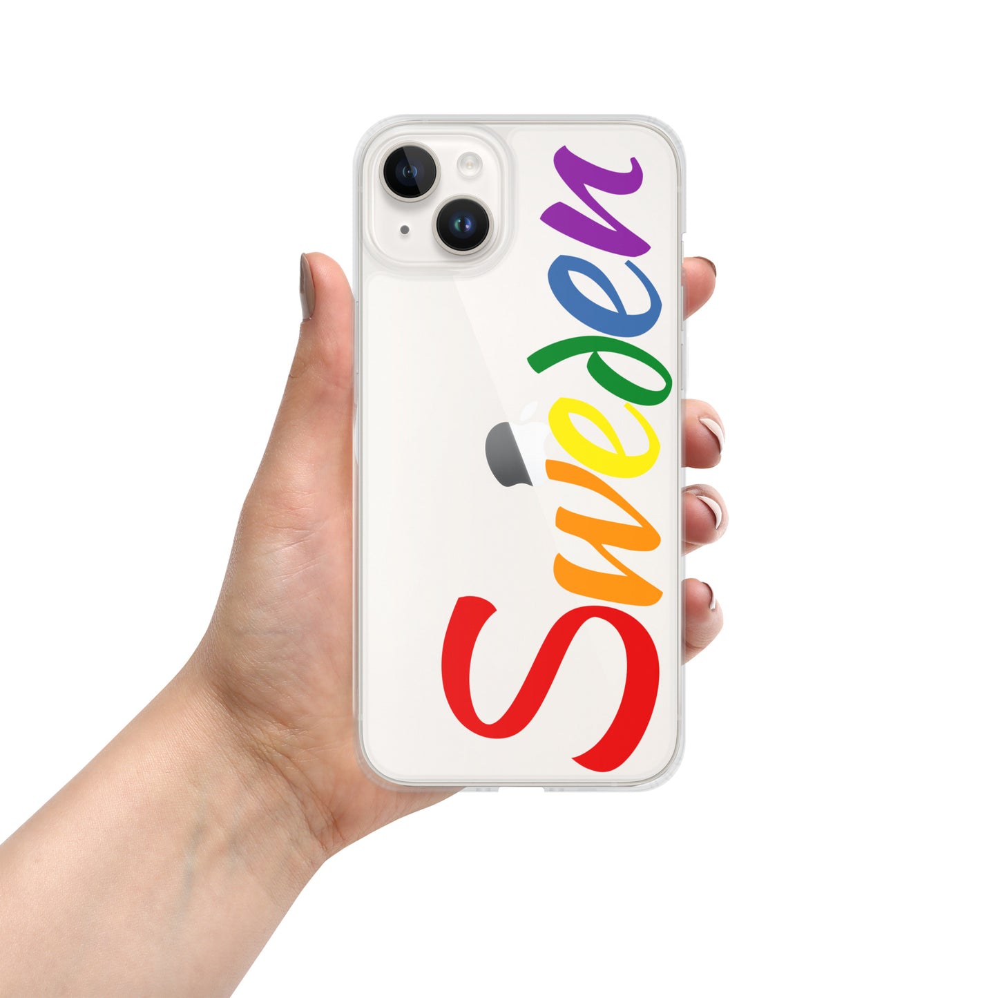Funda transparente para iPhone® "Sweden"
