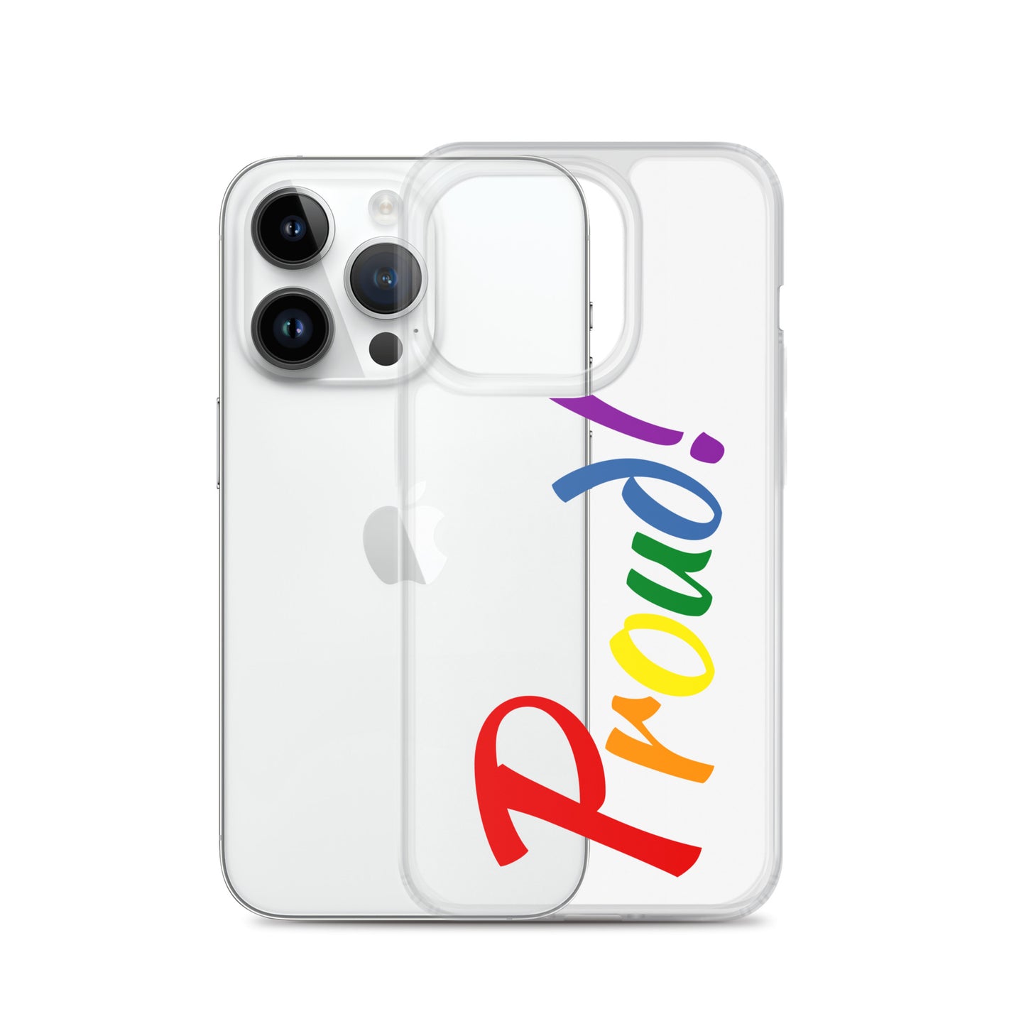 Funda transparente para iPhone® "Proud"