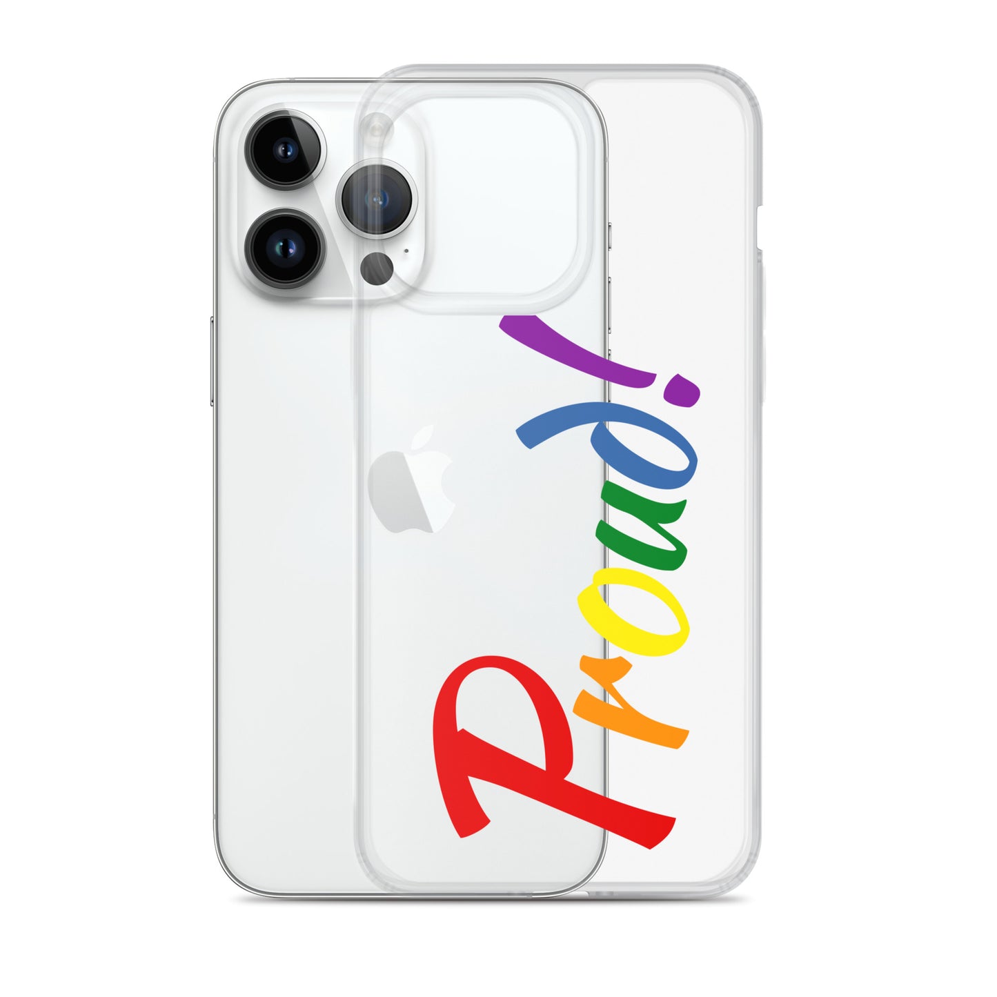 Funda transparente para iPhone® "Proud"