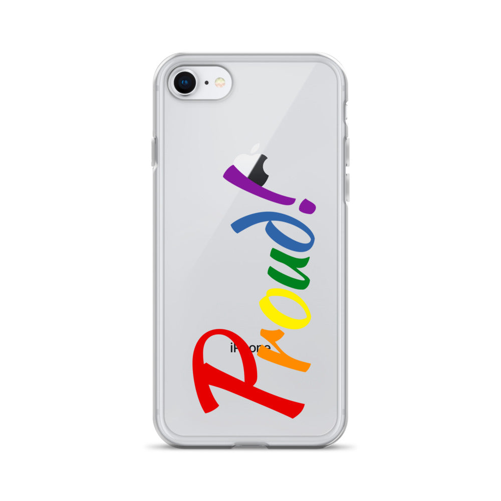 Funda transparente para iPhone® "Proud"