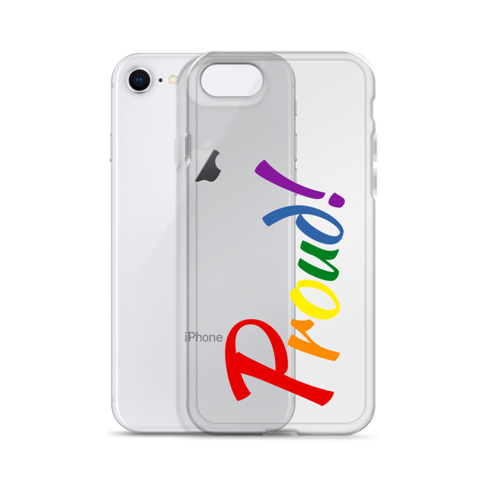 Funda transparente para iPhone® "Proud"