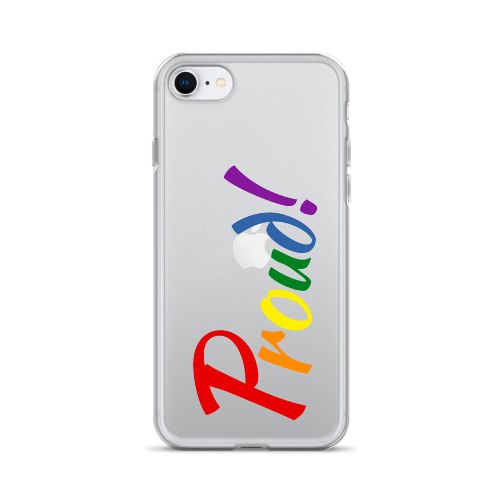 Funda transparente para iPhone® "Proud"