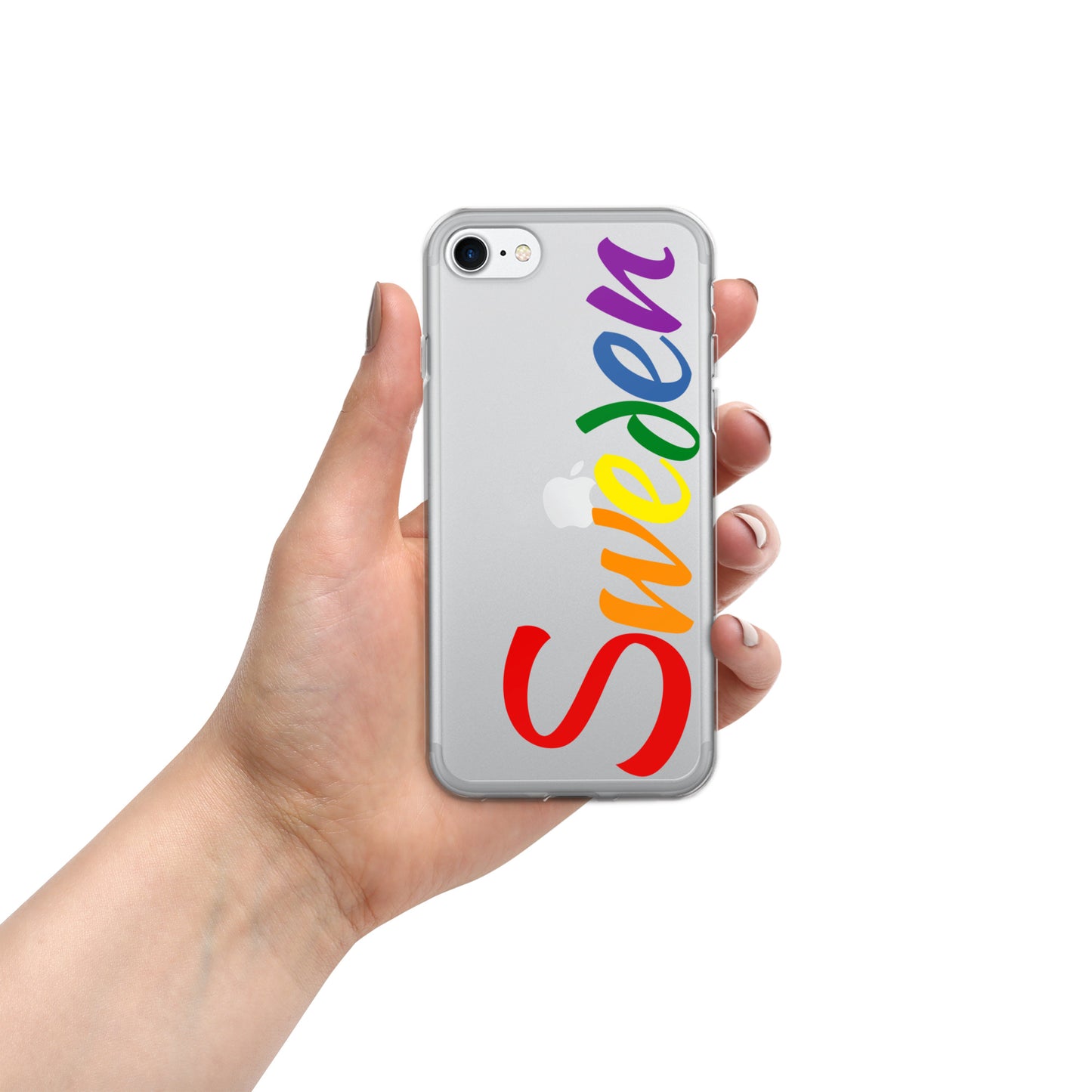Funda transparente para iPhone® "Sweden"
