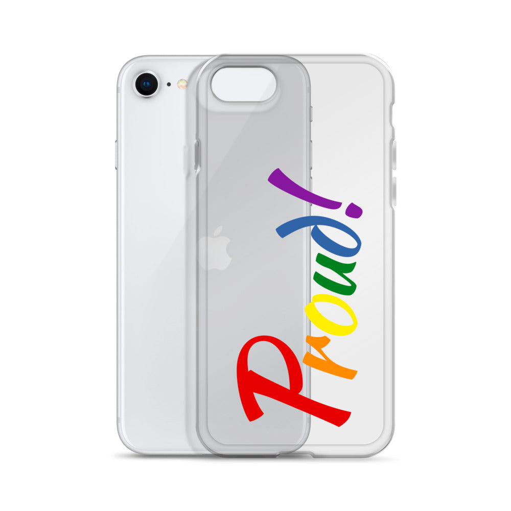 Funda transparente para iPhone® "Proud"