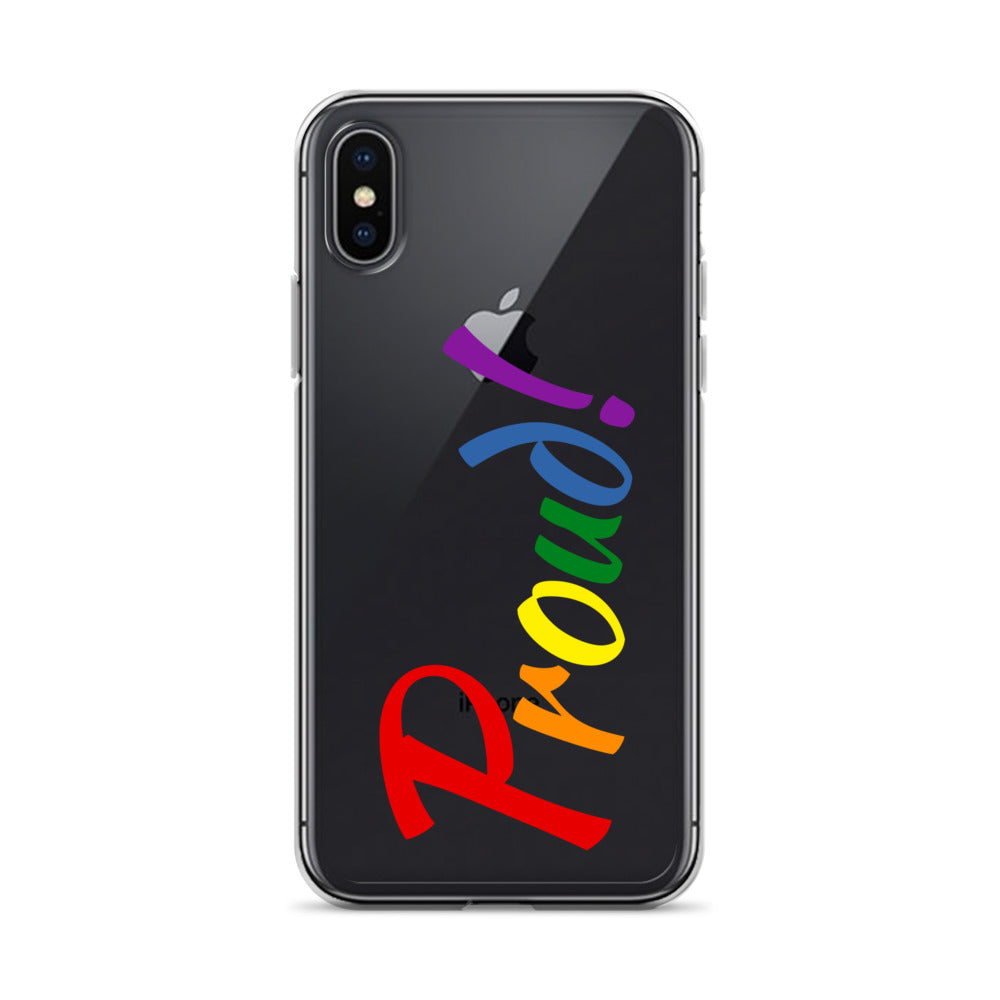 Funda transparente para iPhone® "Proud"
