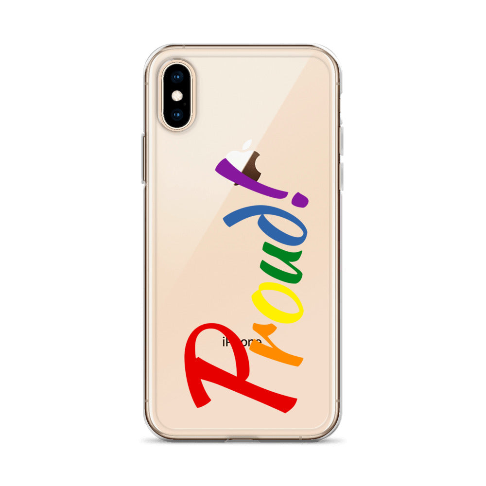 Funda transparente para iPhone® "Proud"