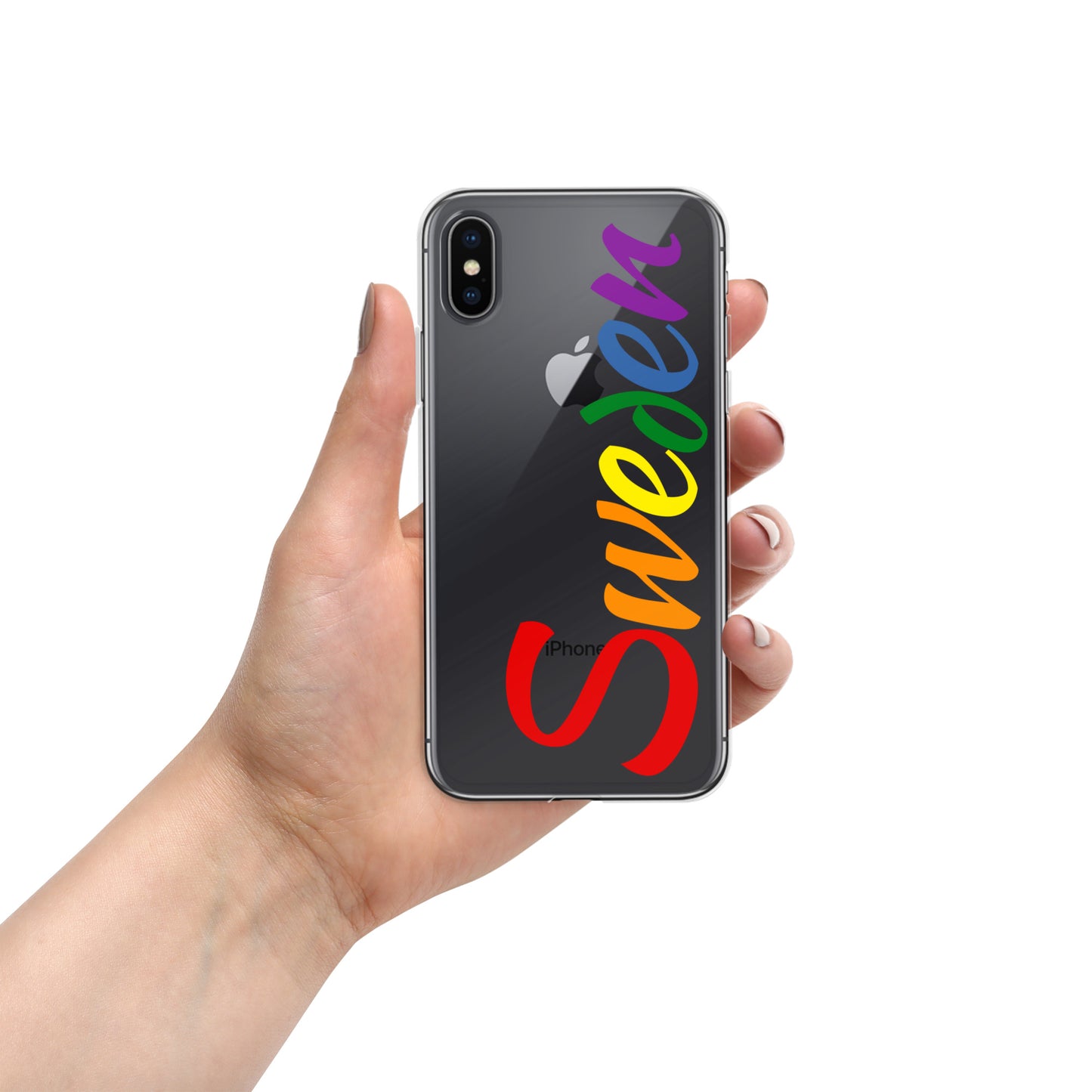 Funda transparente para iPhone® "Sweden"