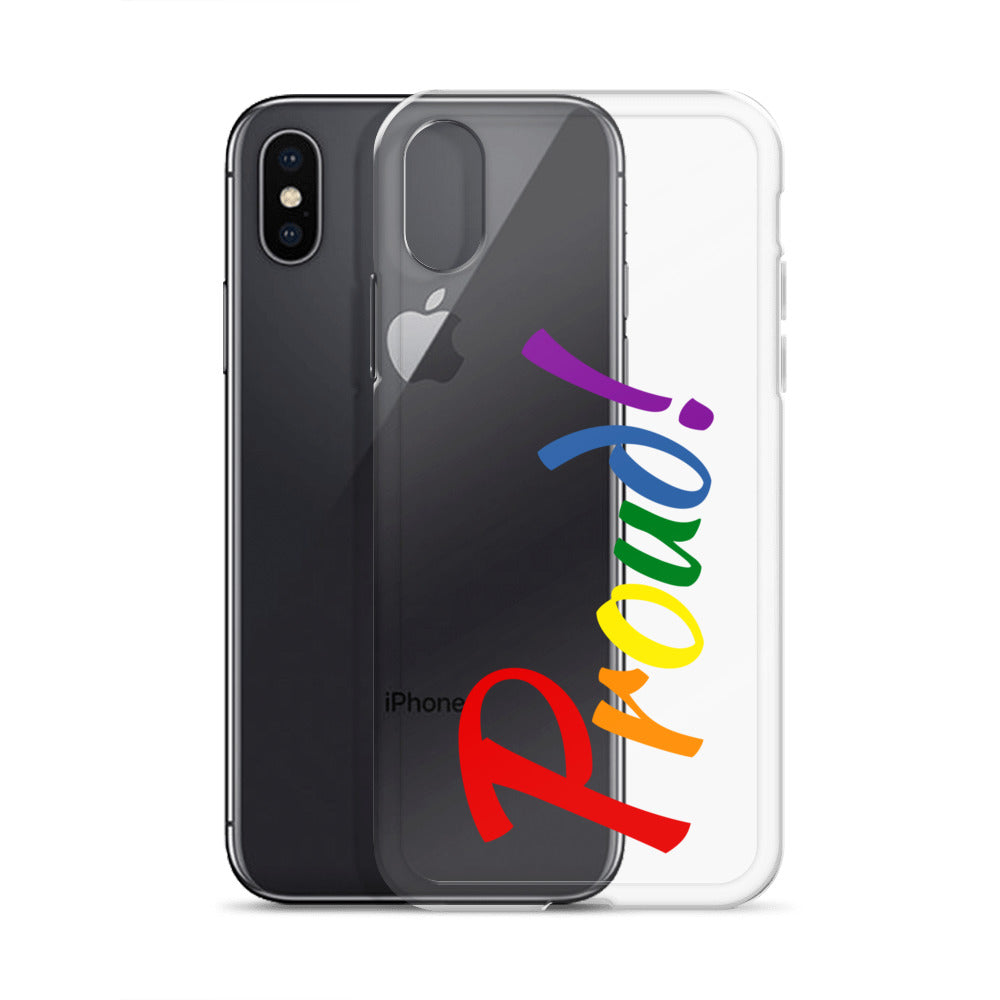 Funda transparente para iPhone® "Proud"