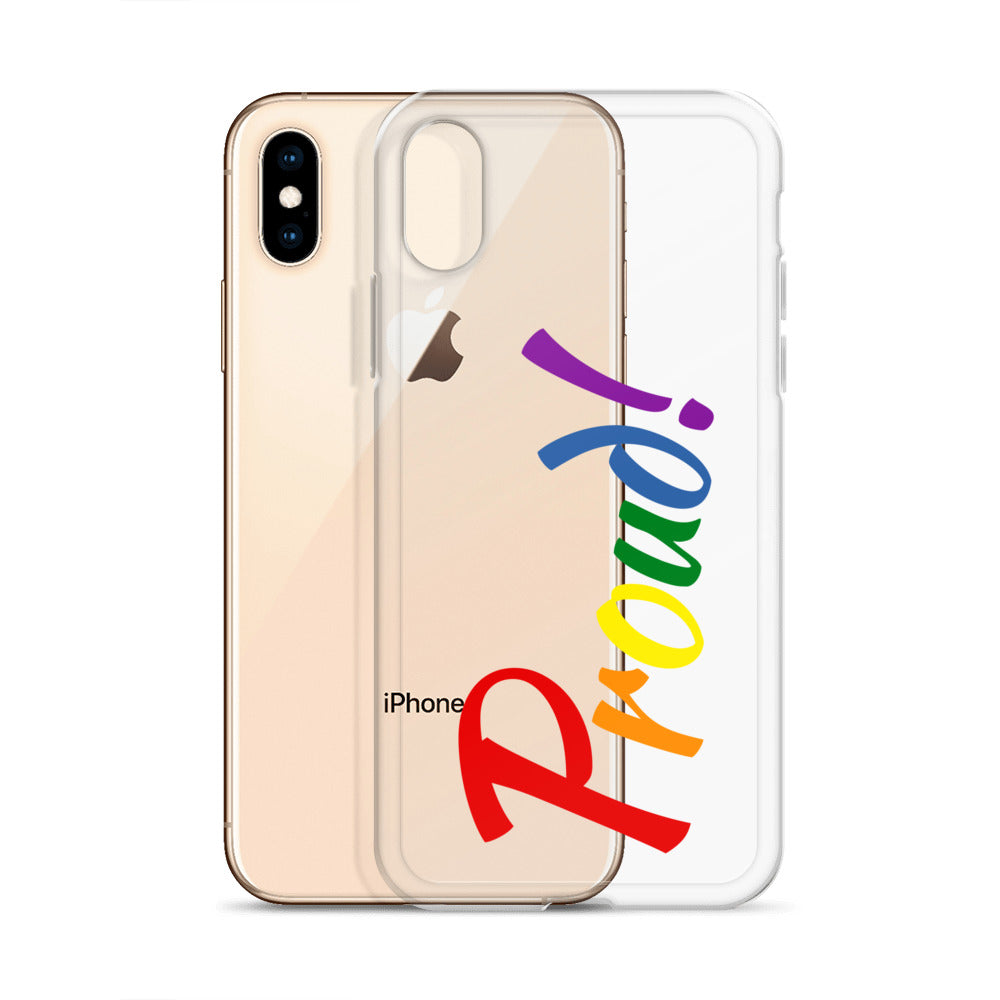 Funda transparente para iPhone® "Proud"