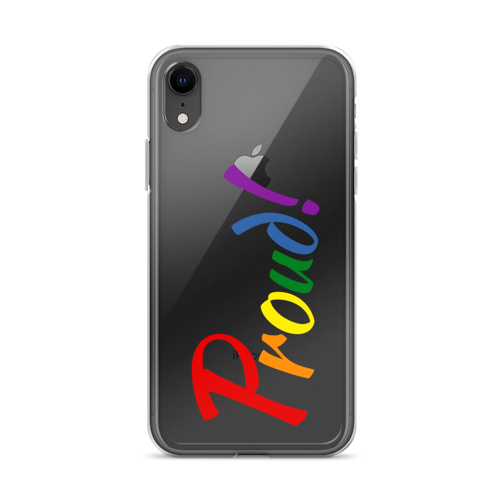Funda transparente para iPhone® "Proud"