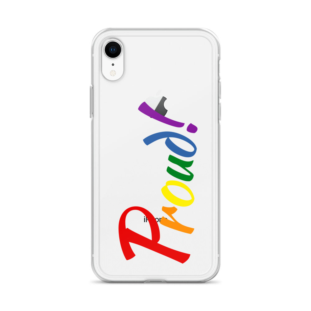 Funda transparente para iPhone® "Proud"