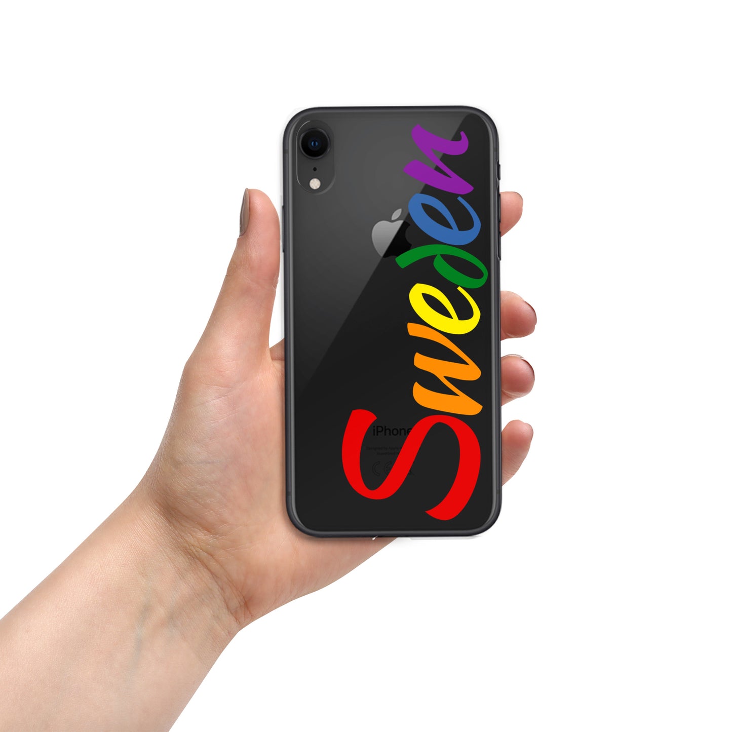 Funda transparente para iPhone® "Sweden"