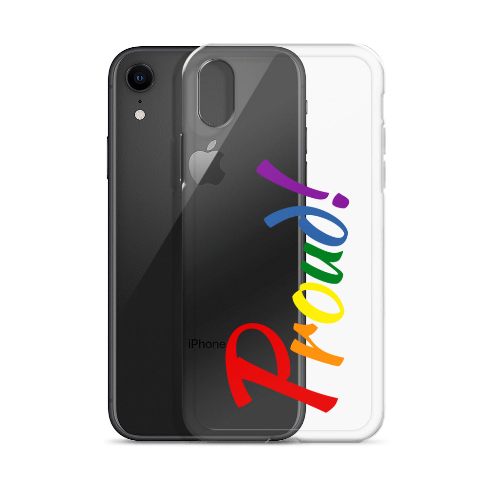 Funda transparente para iPhone® "Proud"