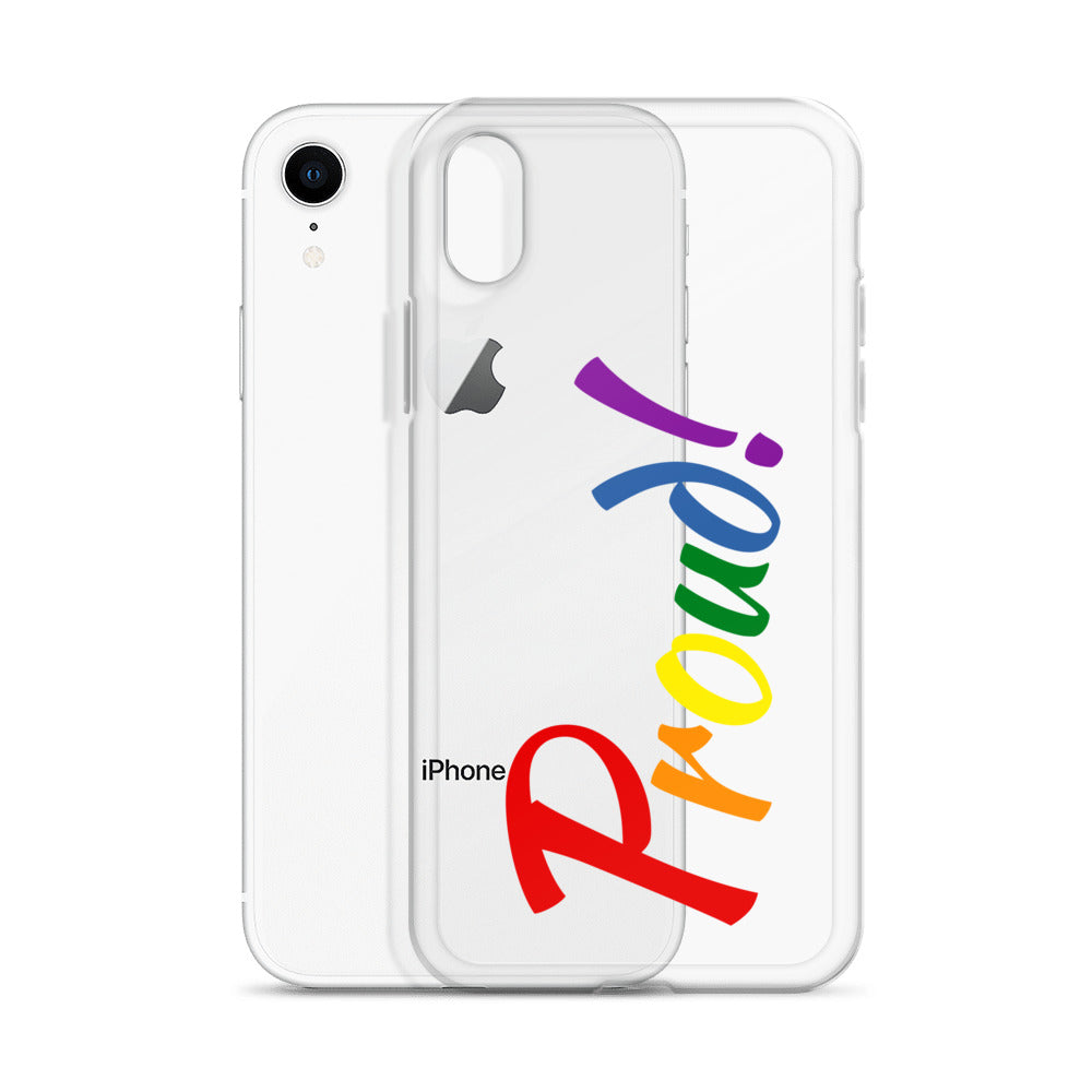 Funda transparente para iPhone® "Proud"