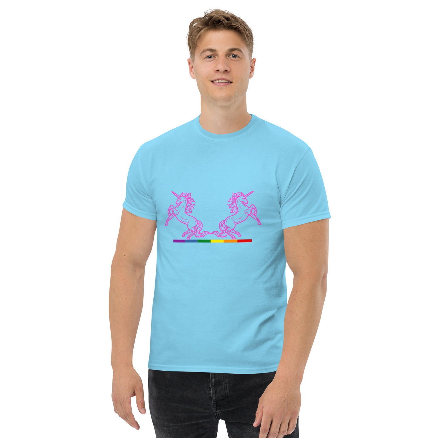 Camiseta clásica hombre