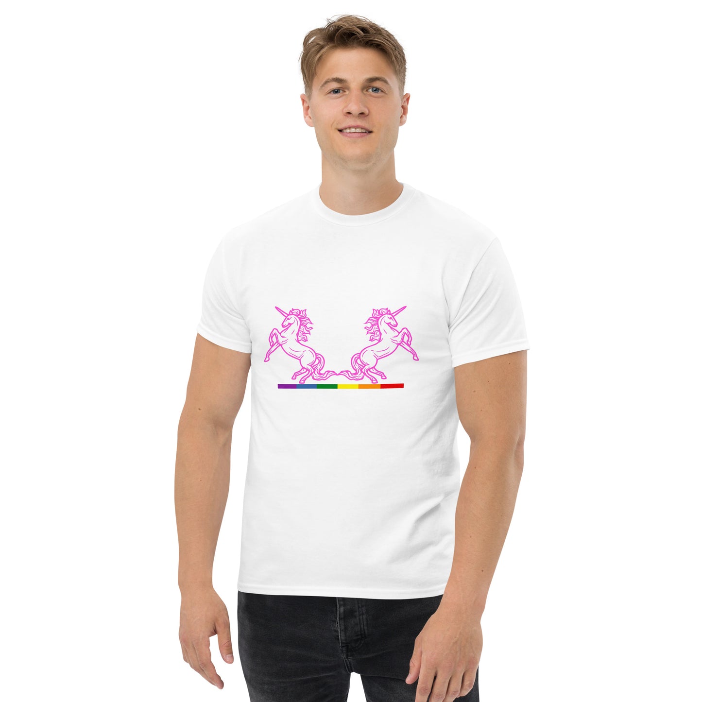 Camiseta clásica hombre
