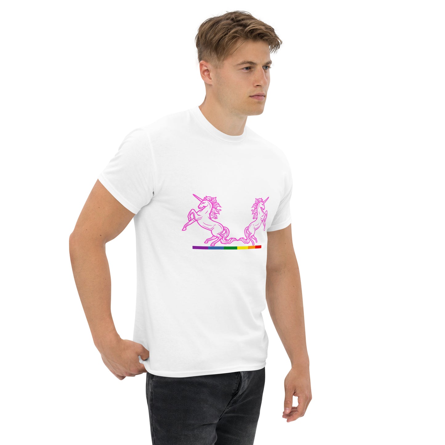 Camiseta clásica hombre