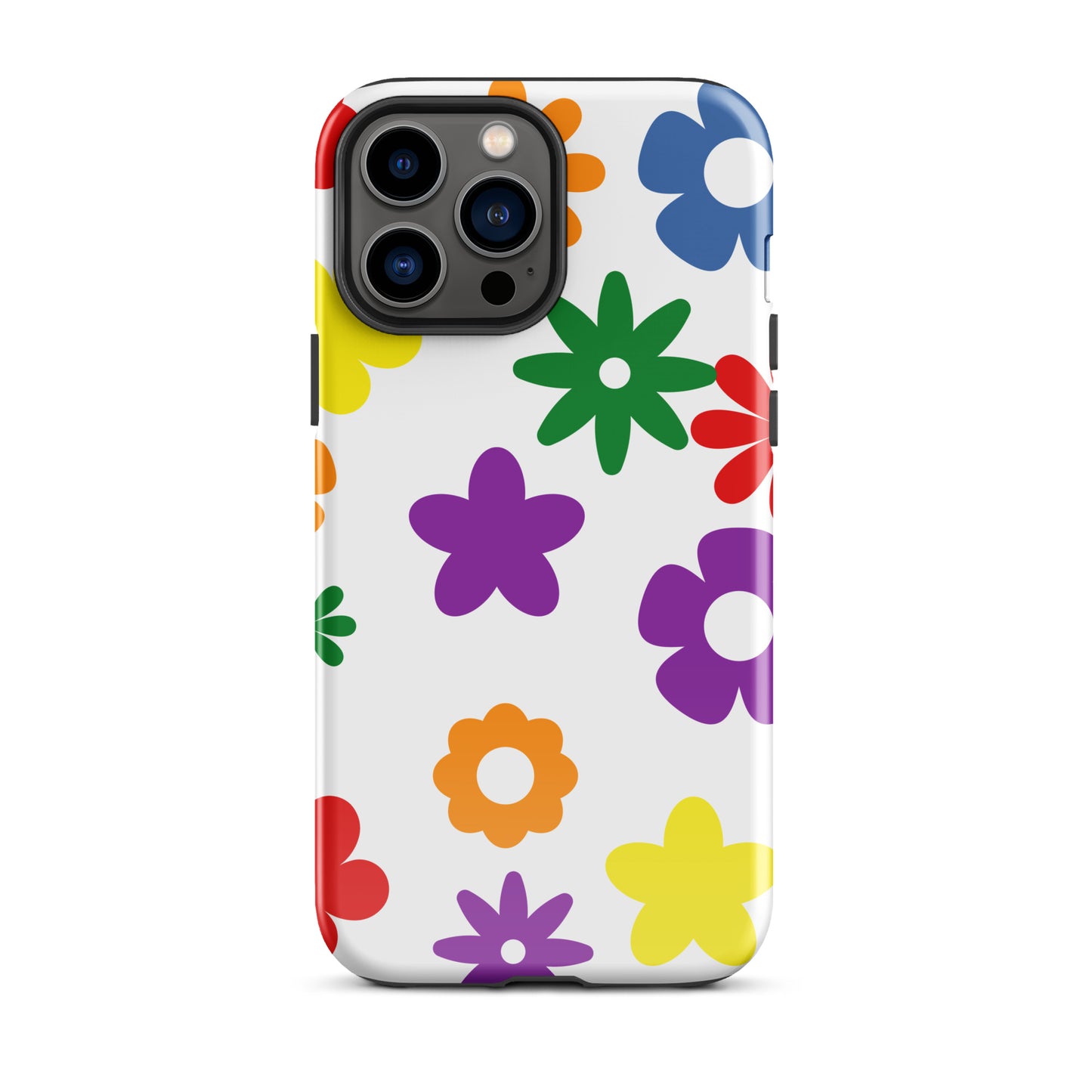 Funda dura para iPhone "Flowers"