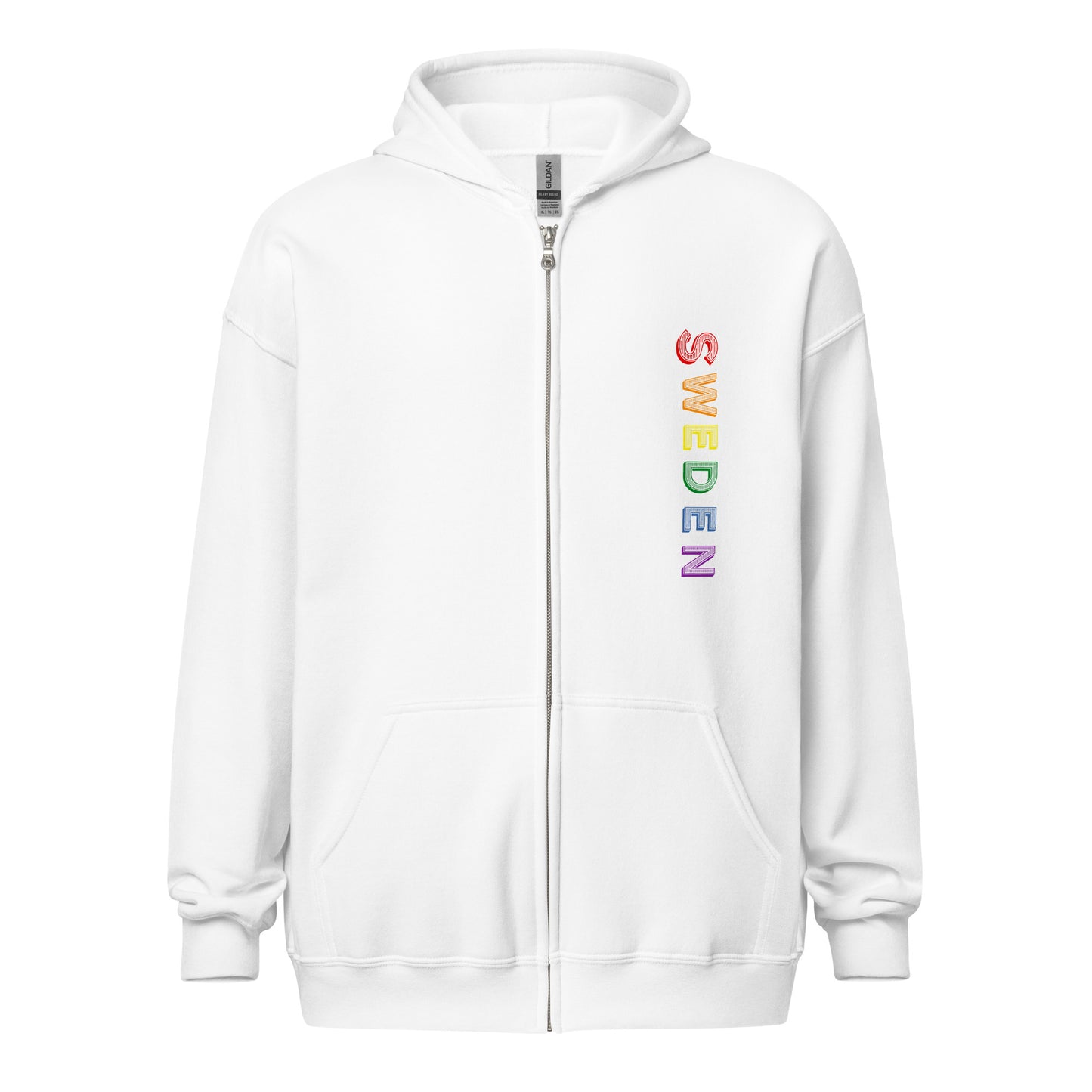 Sudadera con capucha y cremallera Sweden