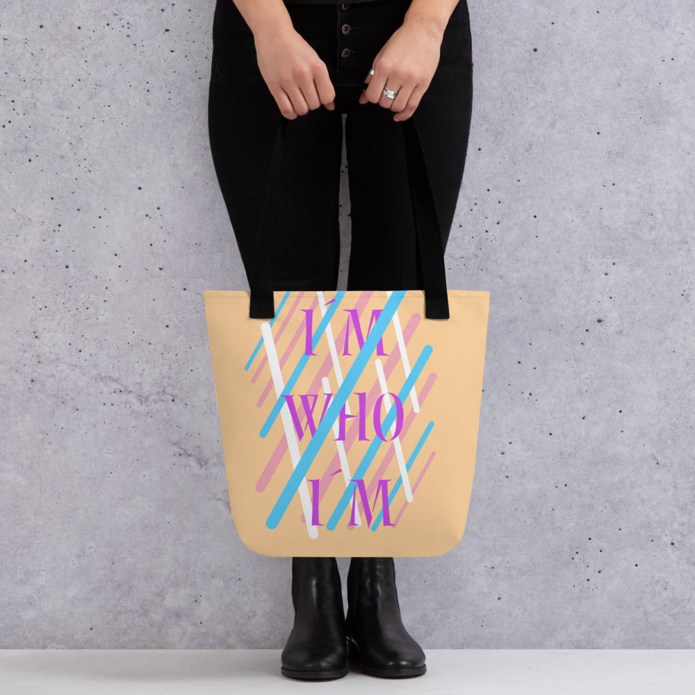 Bolsa de tela "Im who Im"
