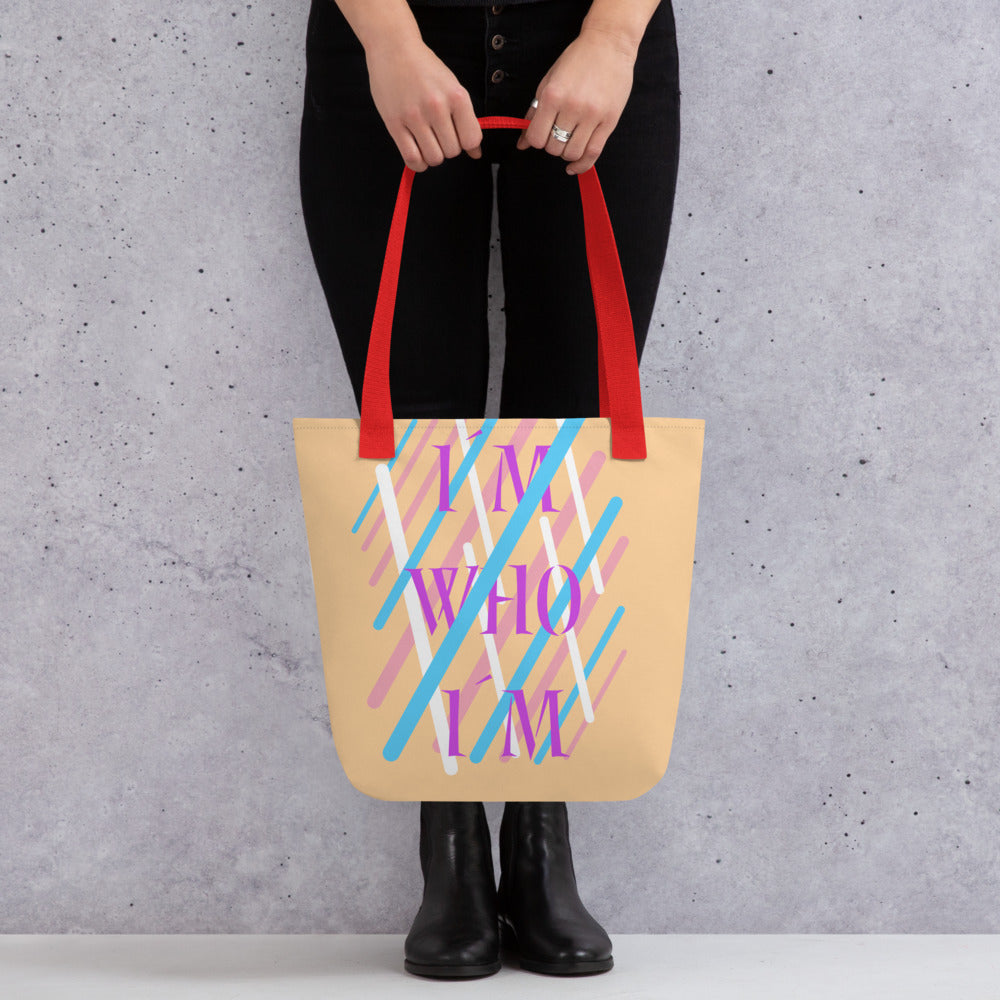 Bolsa de tela "Im who Im"