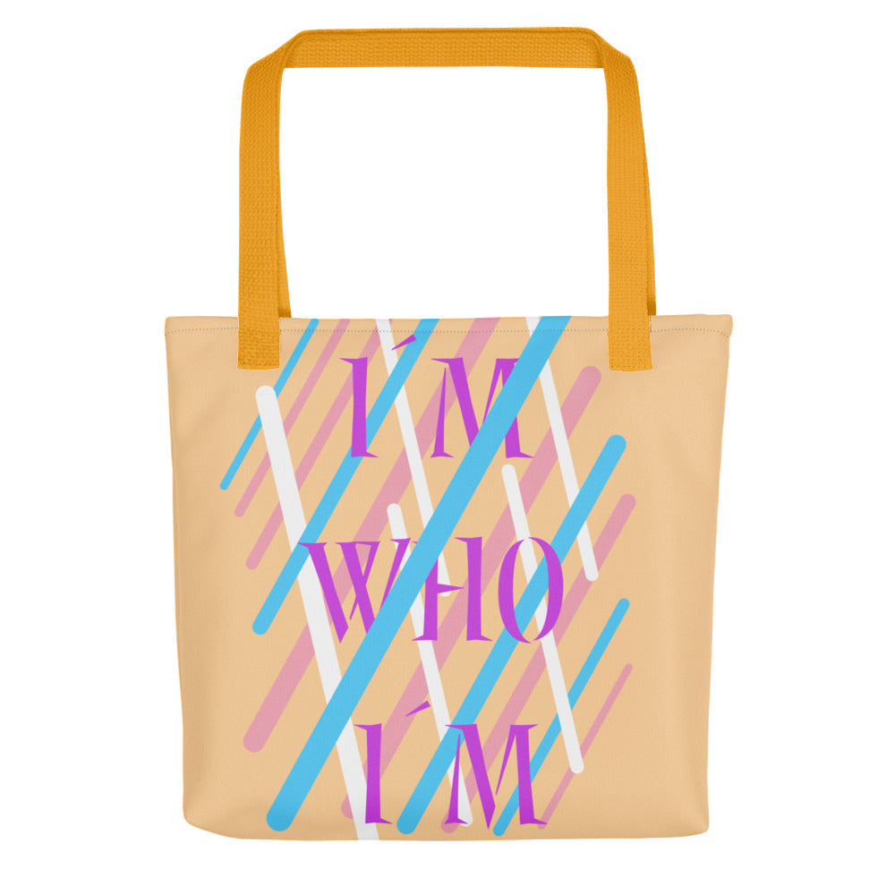 Bolsa de tela "Im who Im"