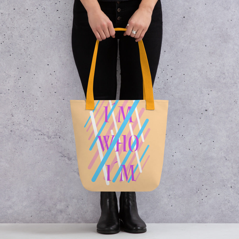 Bolsa de tela "Im who Im"