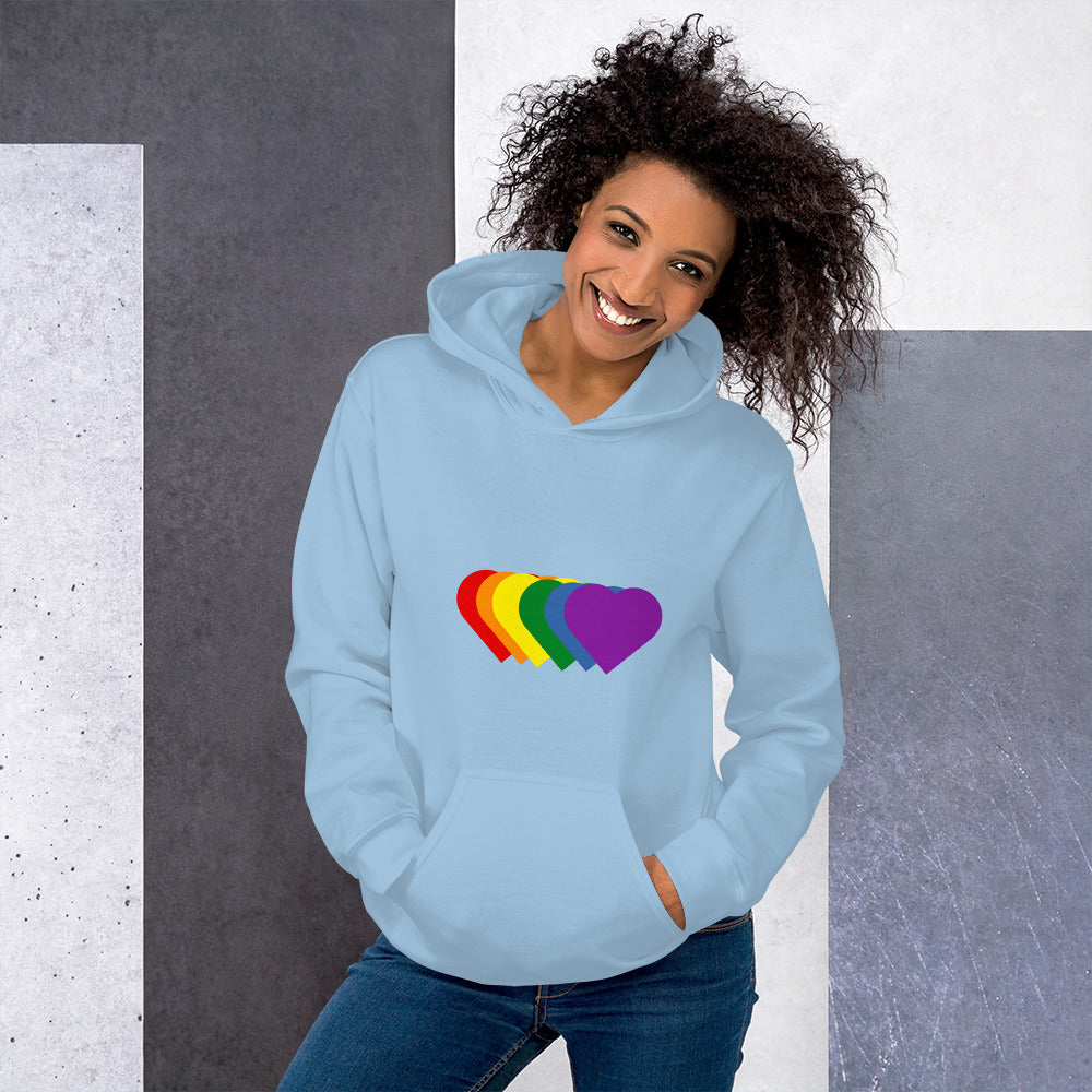 "hjärta" hoodie