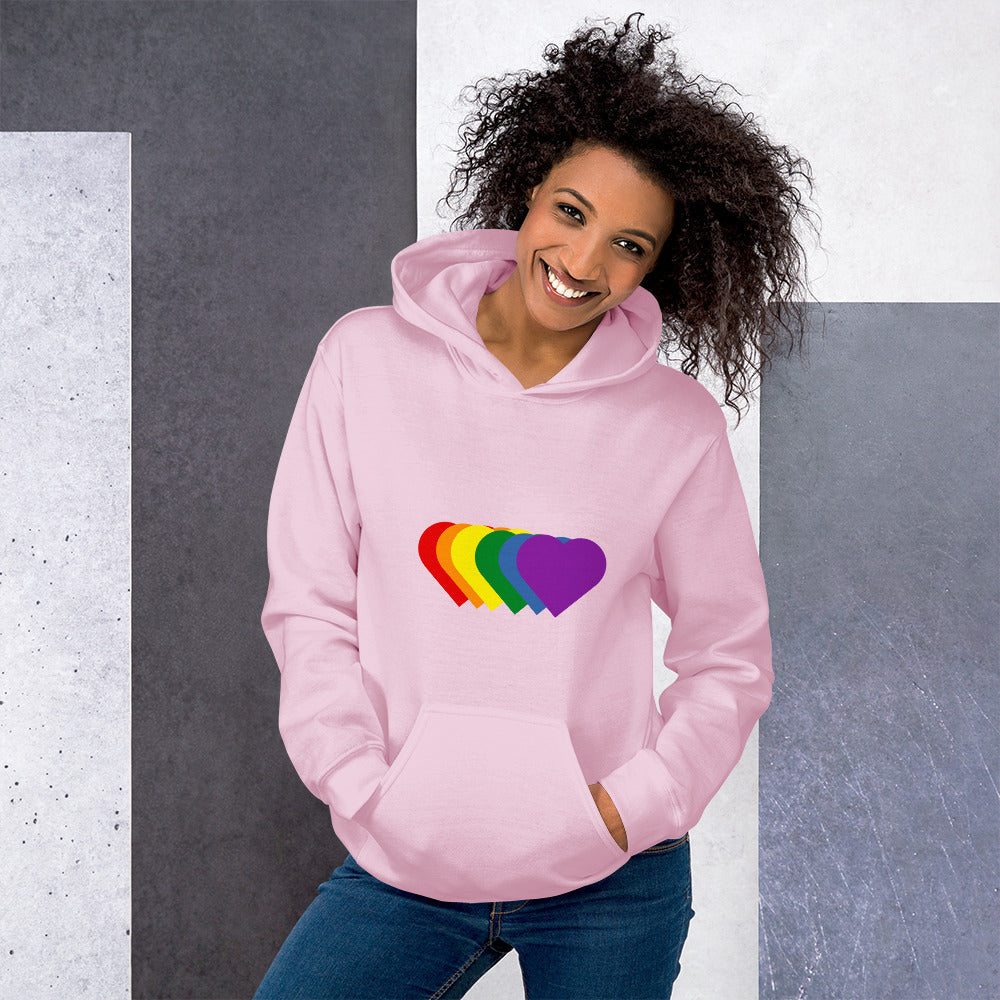 "hjärta" hoodie