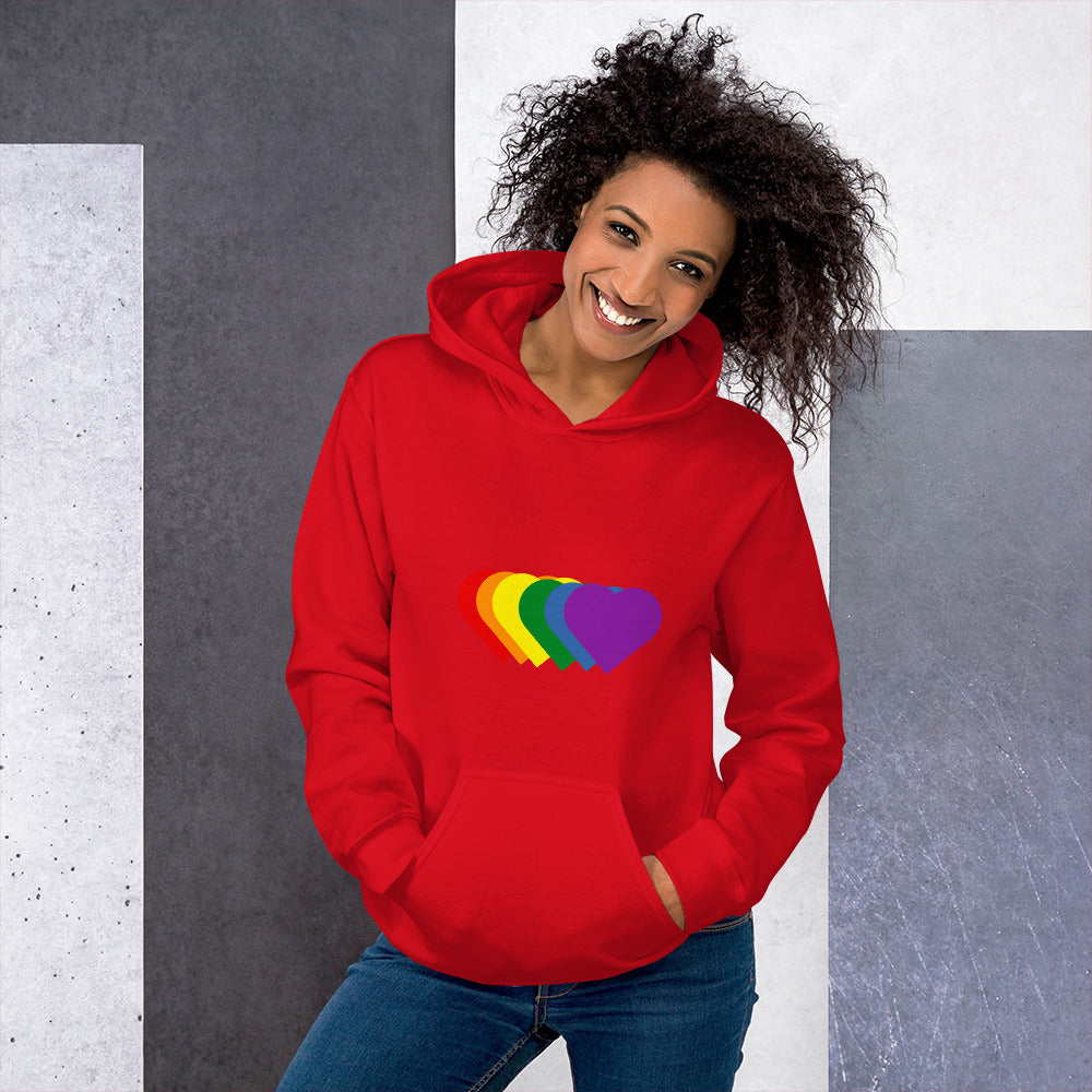 "hjärta" hoodie