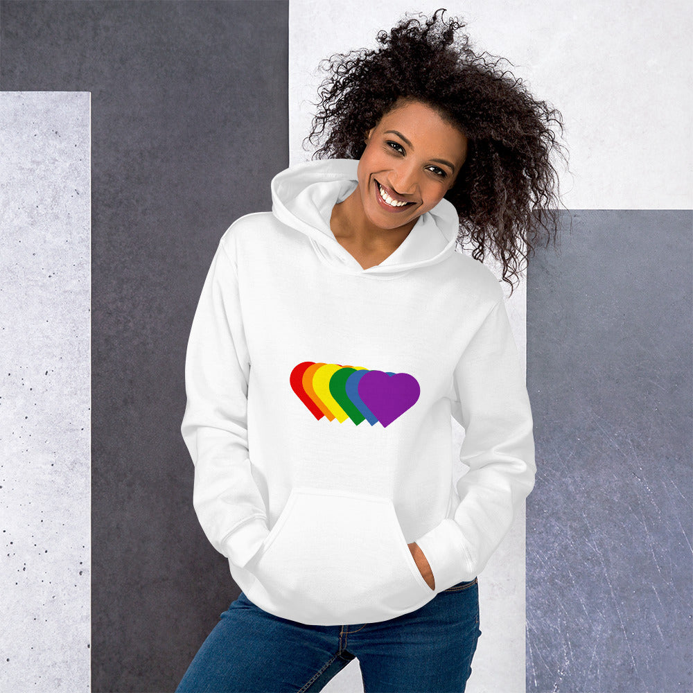 "hjärta" hoodie