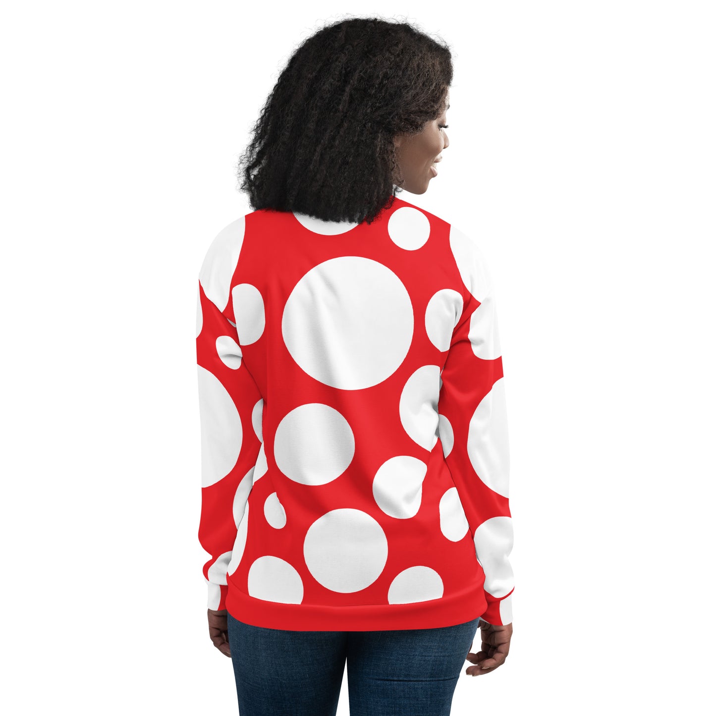 Chaqueta bomber Red and white