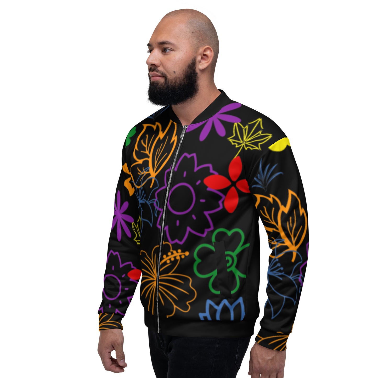 Chaqueta bomber "Flowers" Special Edition 2023